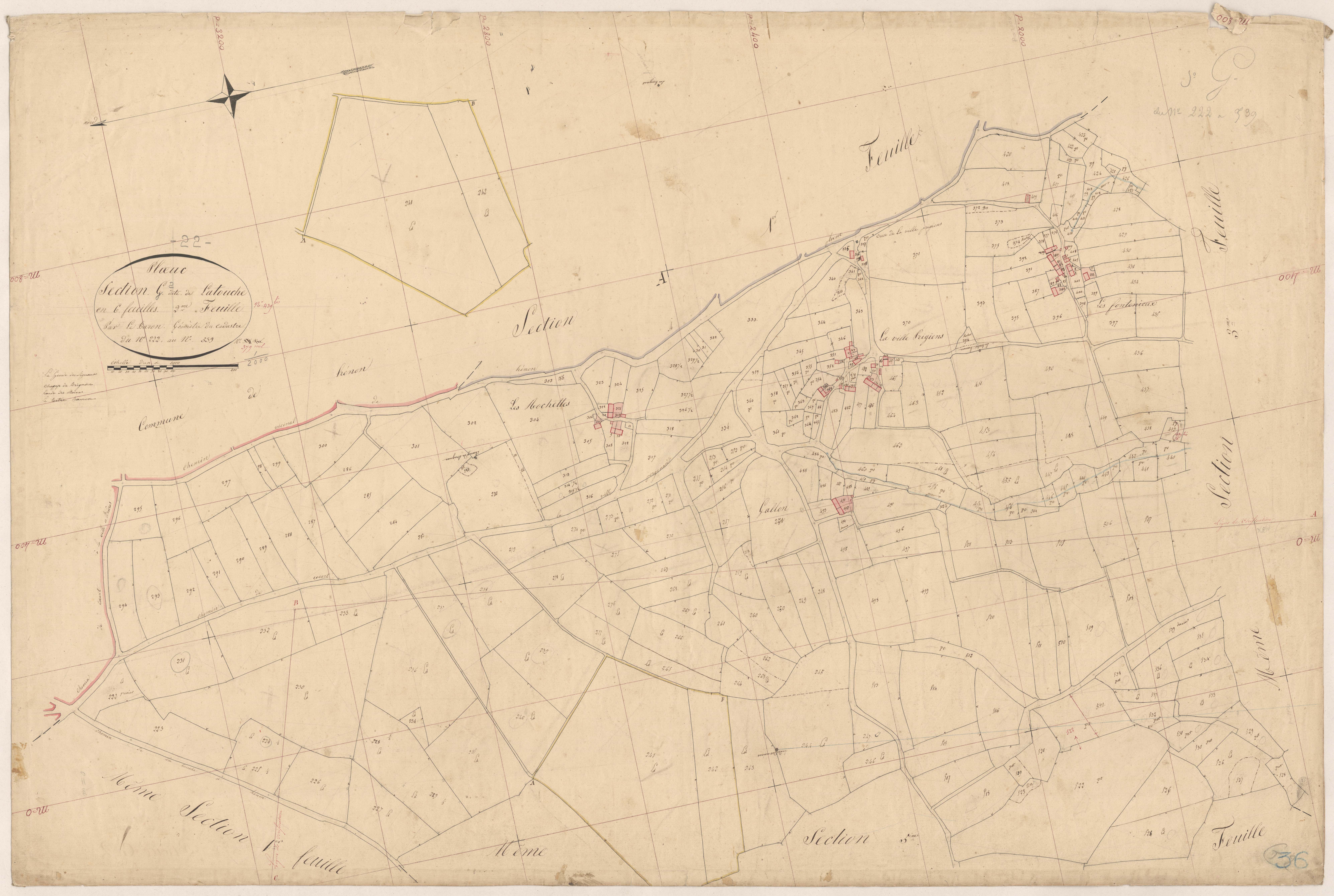 Plœuc-sur-Lié - Section G, 2e feuille
