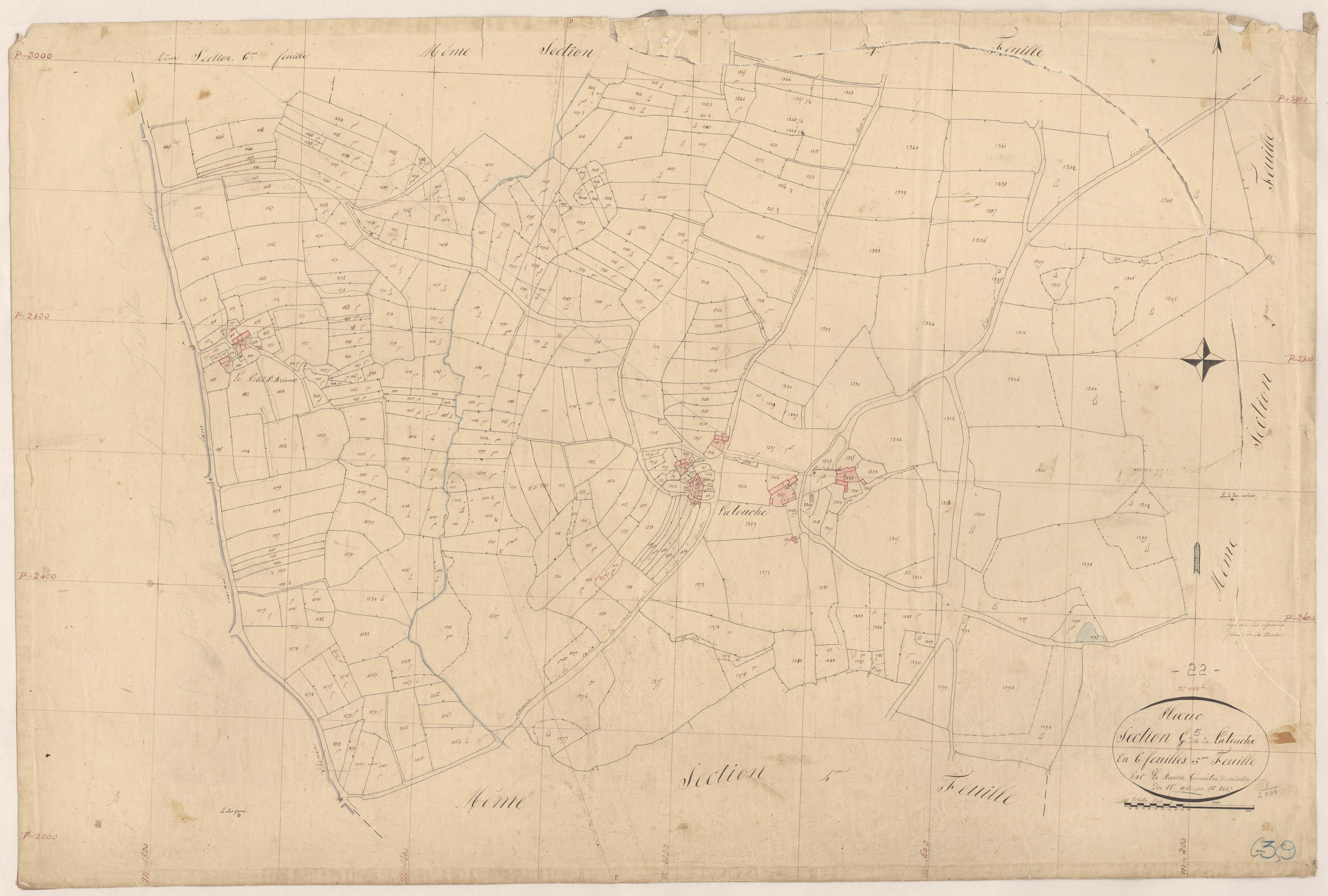 Plœuc-sur-Lié - Section G, 5e feuille
