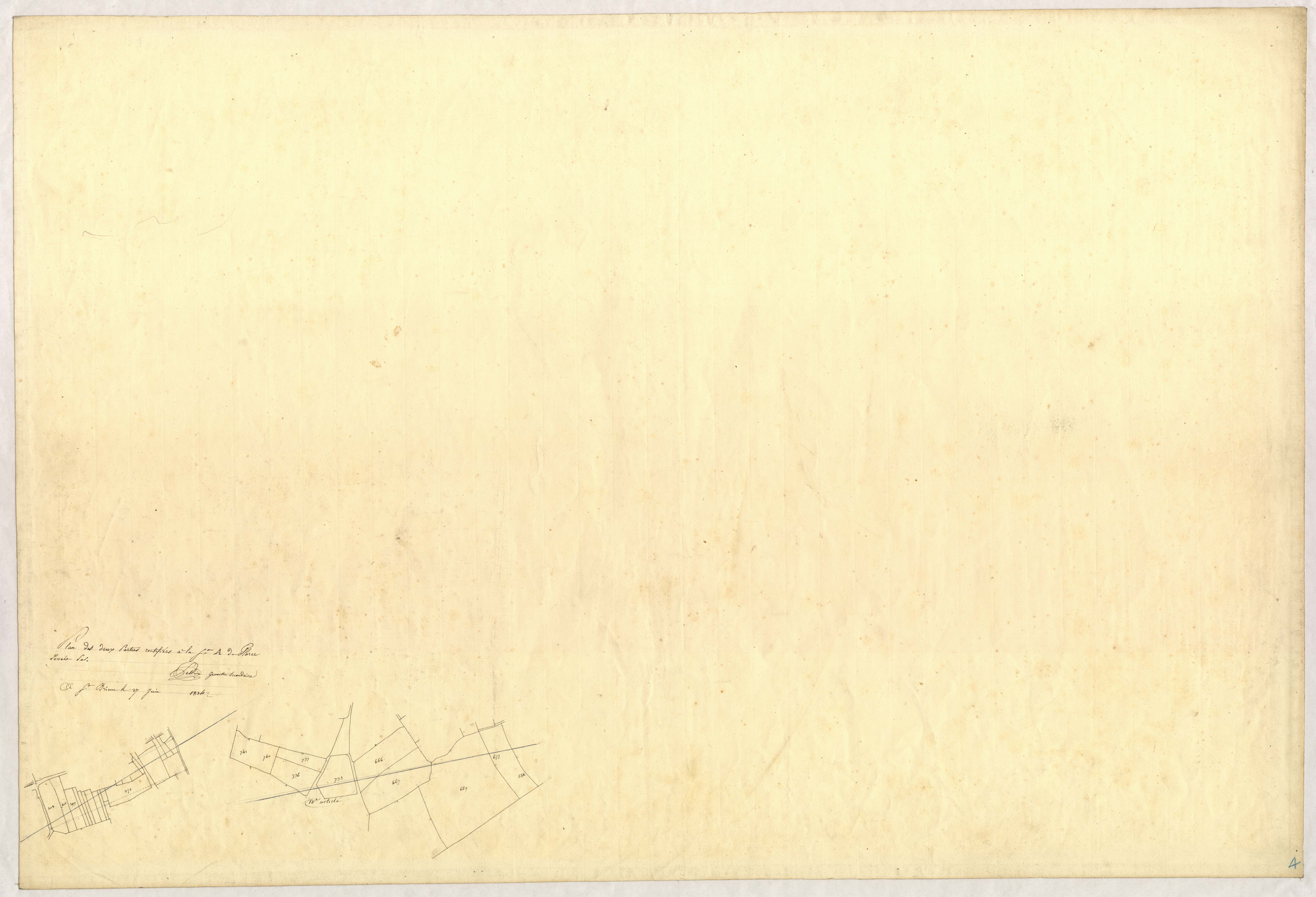 Plorec-sur-Arguenon - Section A, rectification
