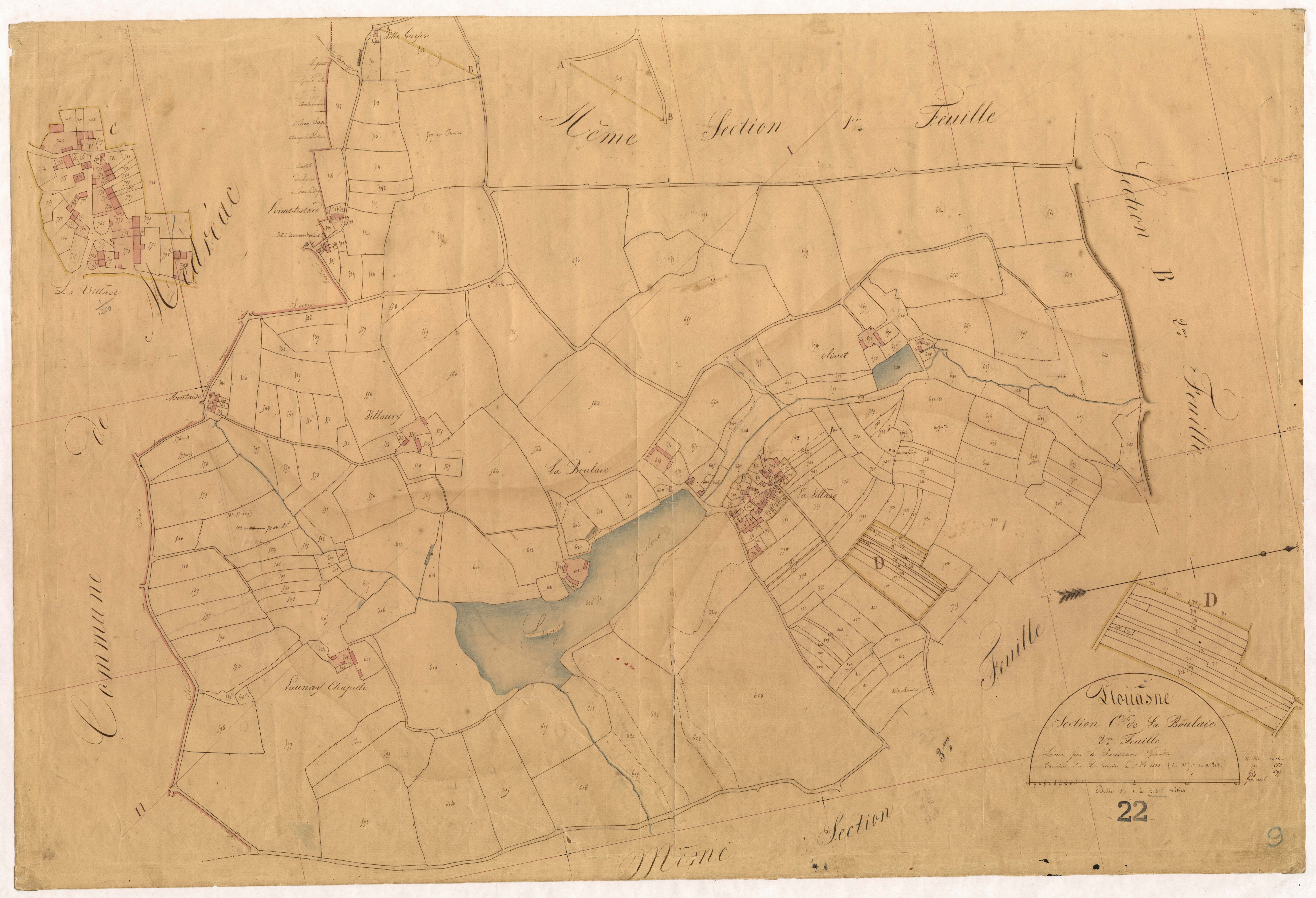 Plouasne - Section C, 2e feuille