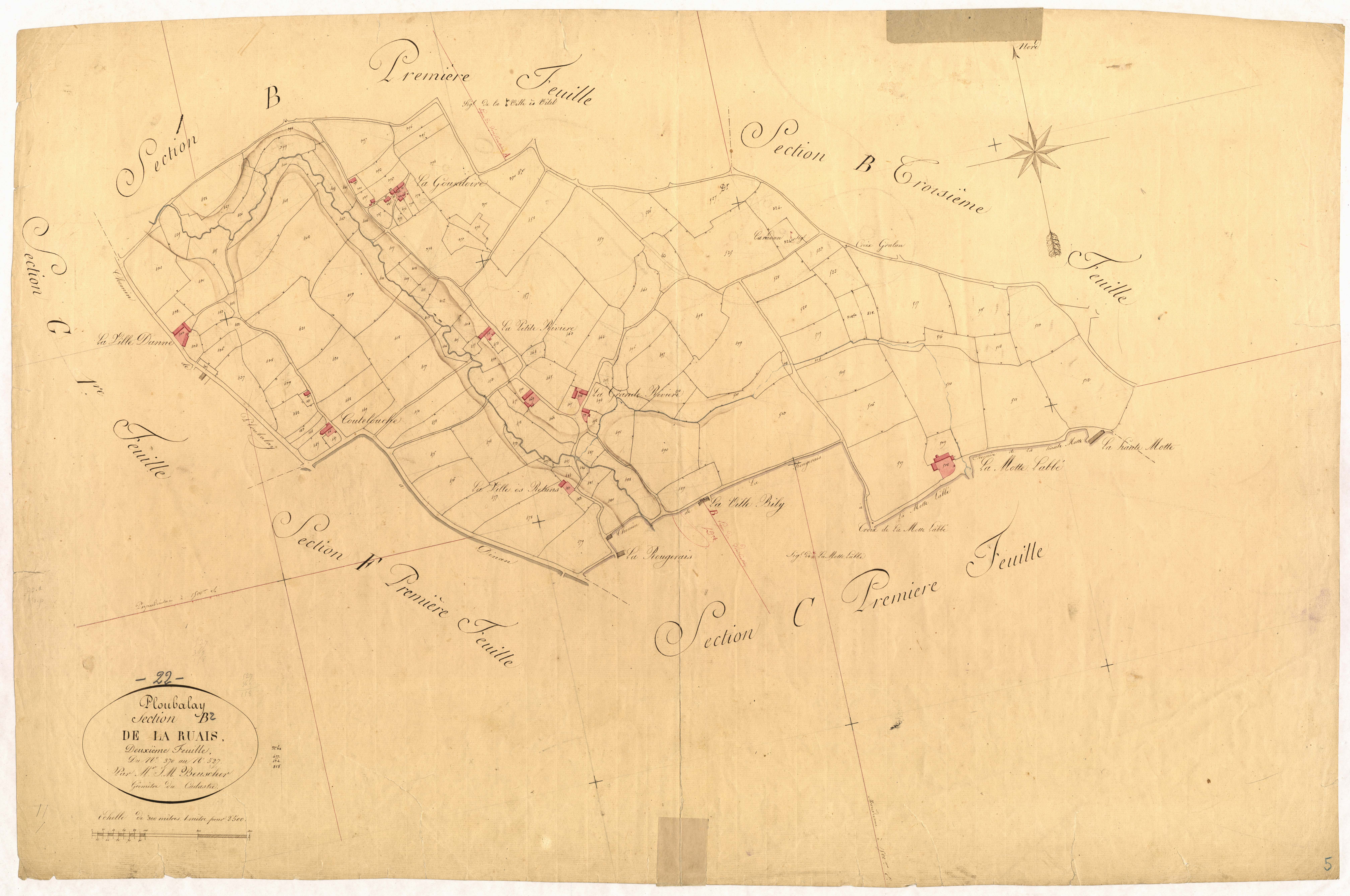 Ploubalay - Section B, 2e feuille