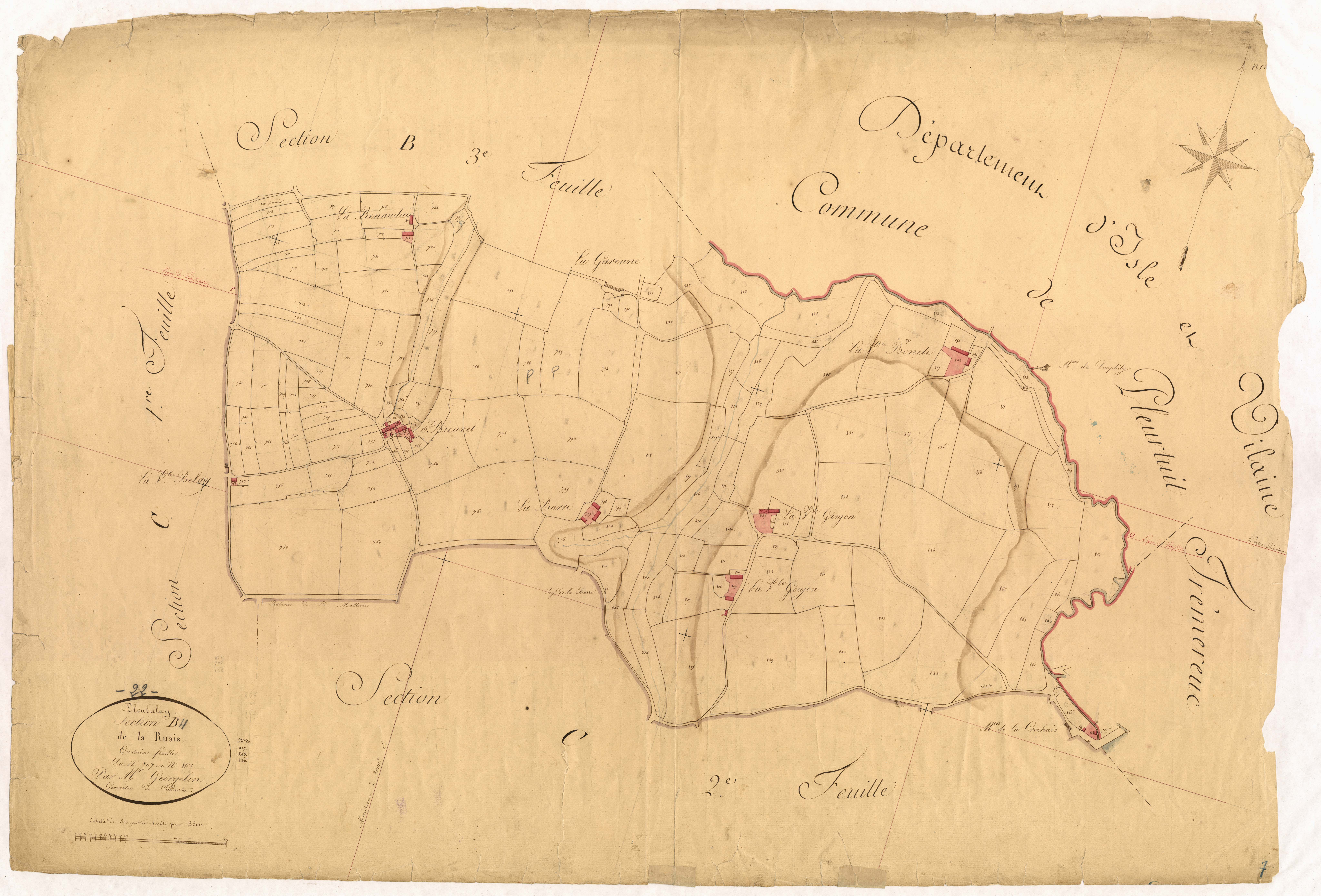 Ploubalay - Section B, 4e feuille