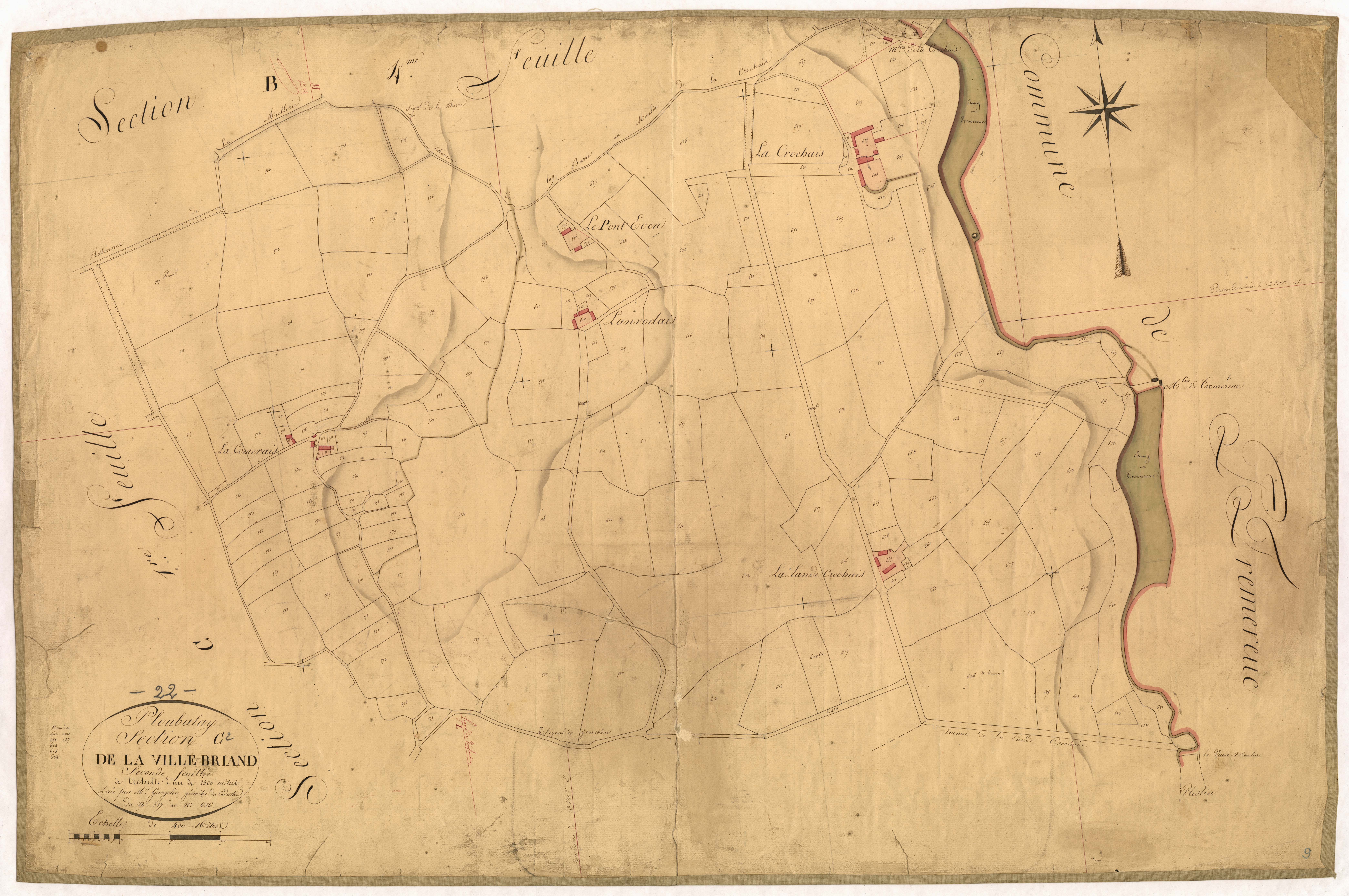 Ploubalay - Section C, 2e feuille