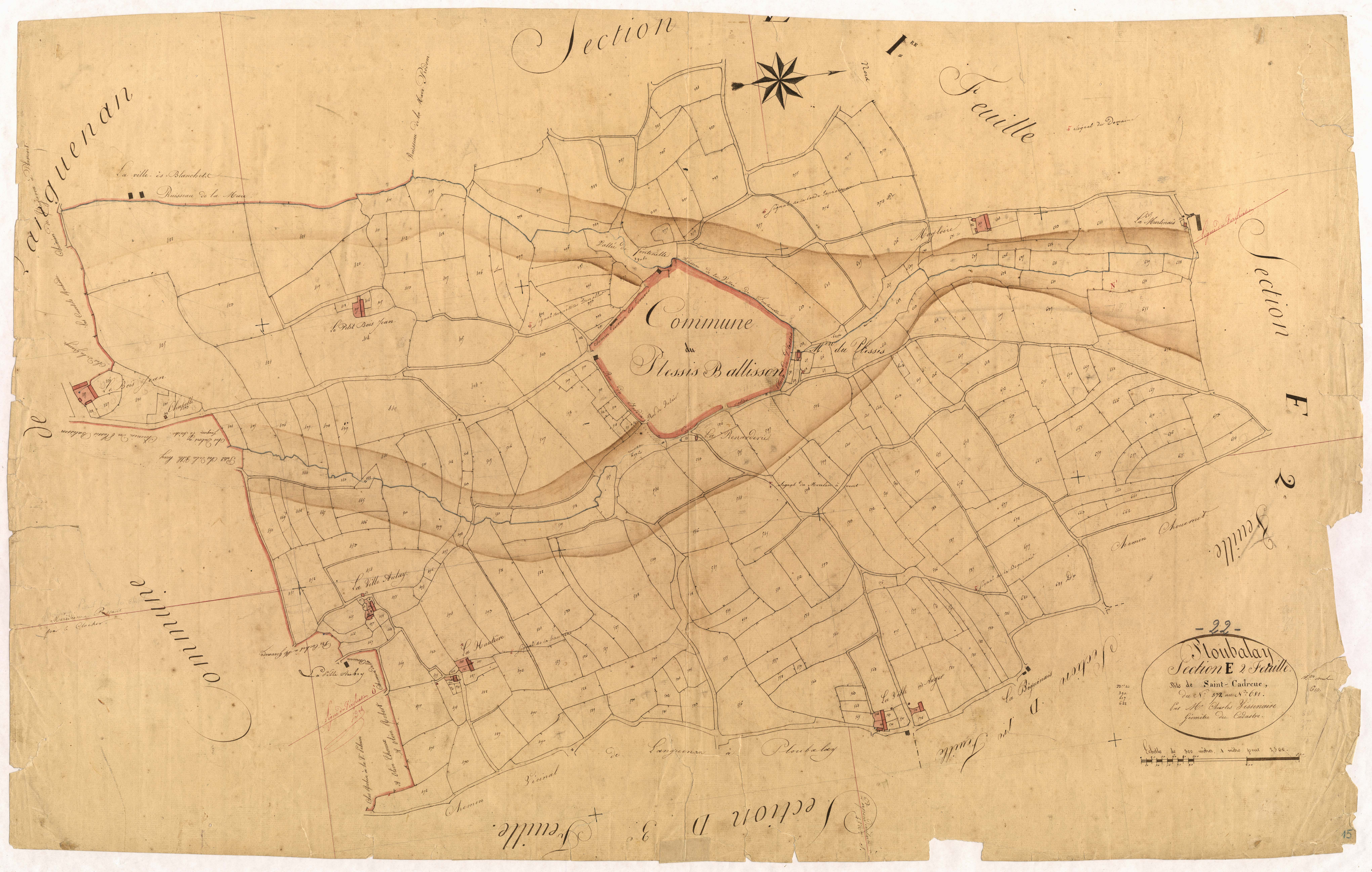 Ploubalay - Section E, 2e feuille