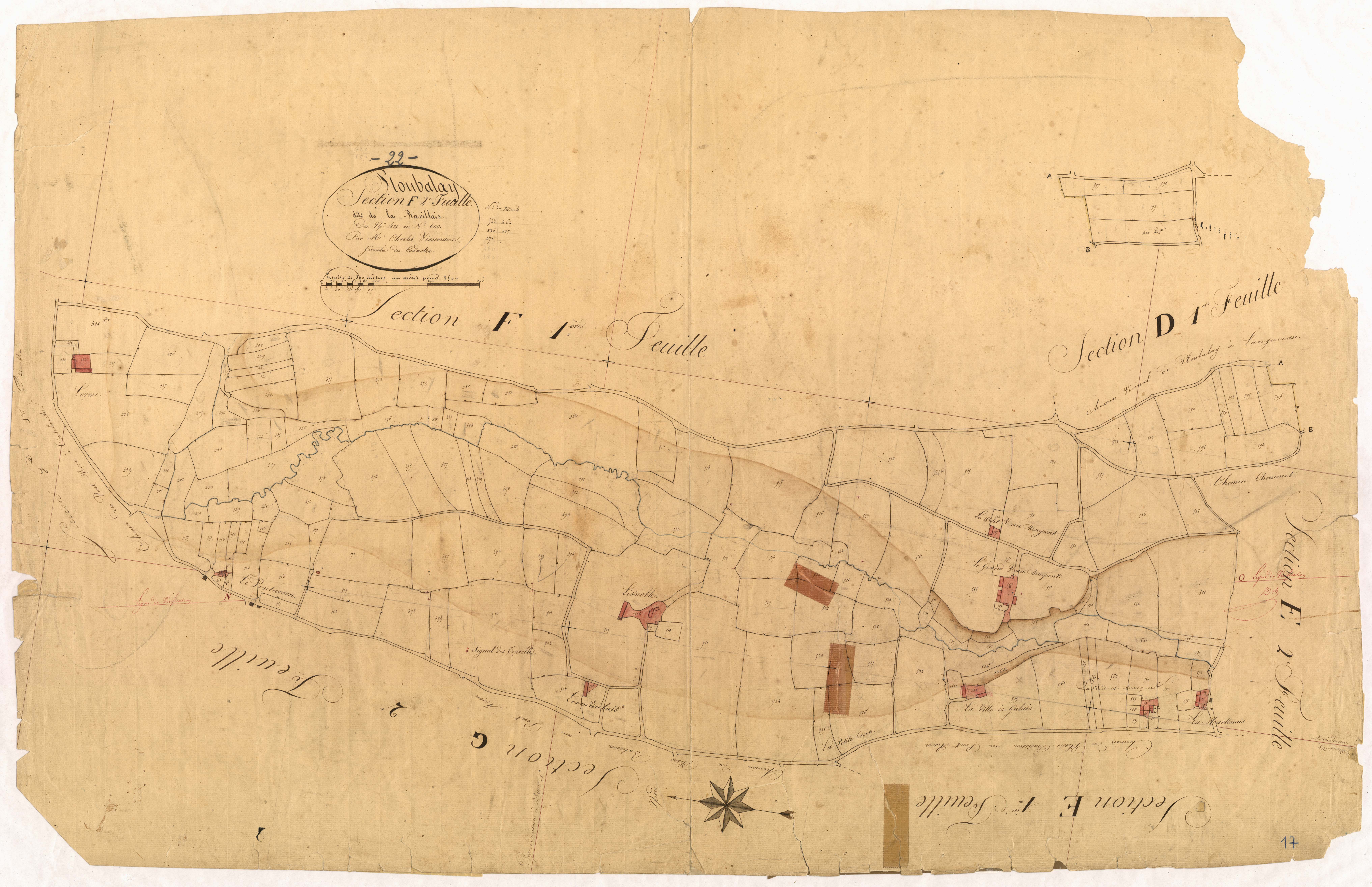 Ploubalay - Section F, 2e feuille