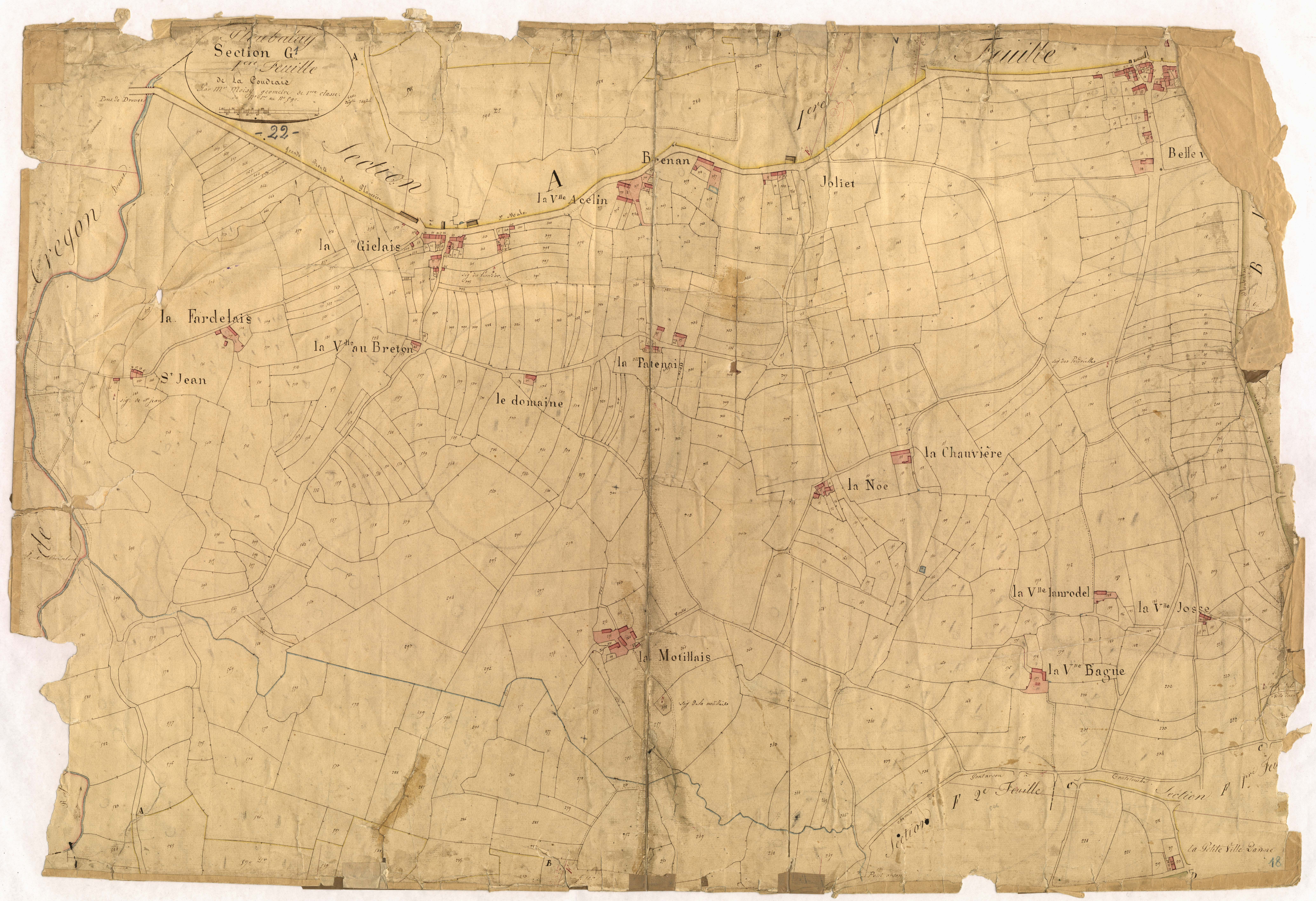 Ploubalay - Section G, 1re feuille