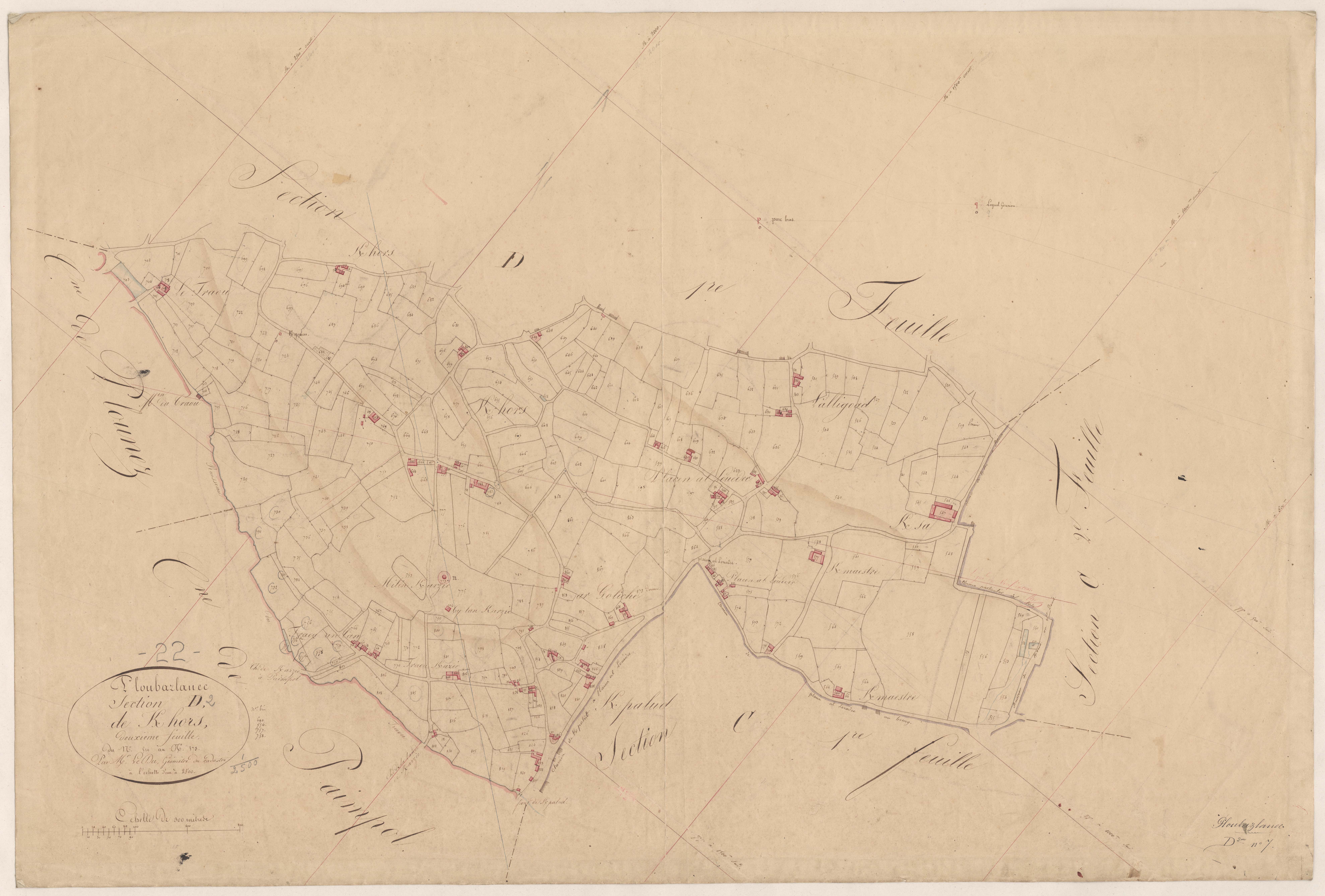 Ploubazlanec - Section D, 2e feuille