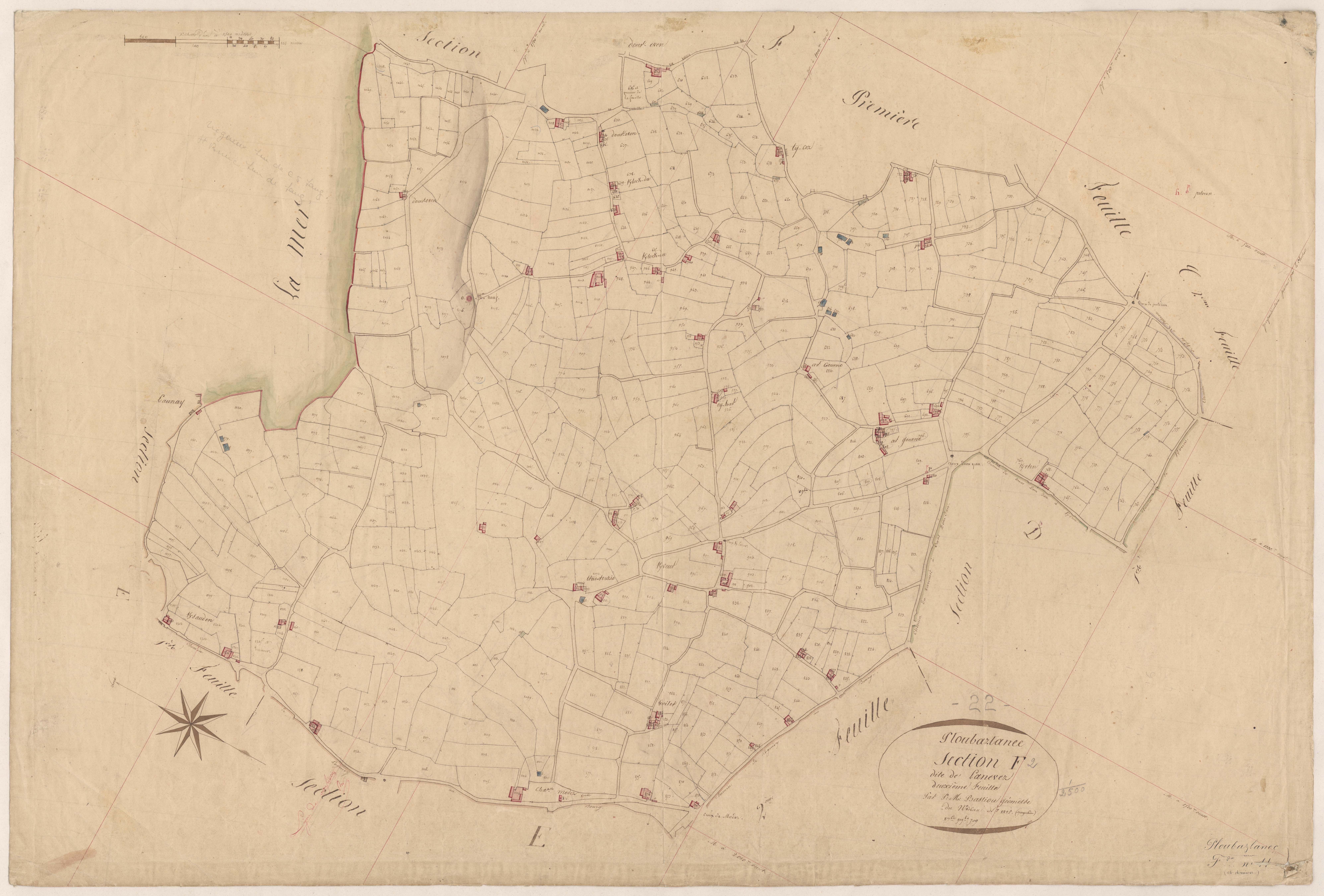 Ploubazlanec - Section F, 2e feuille
