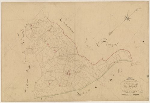 Plouëc-du-Trieux - Section A, 1re feuille