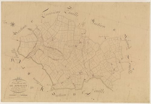 Plouëc-du-Trieux - Section C, 1re feuille