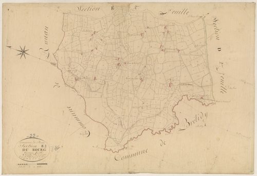 Plouëc-du-Trieux - Section E, 3e feuille