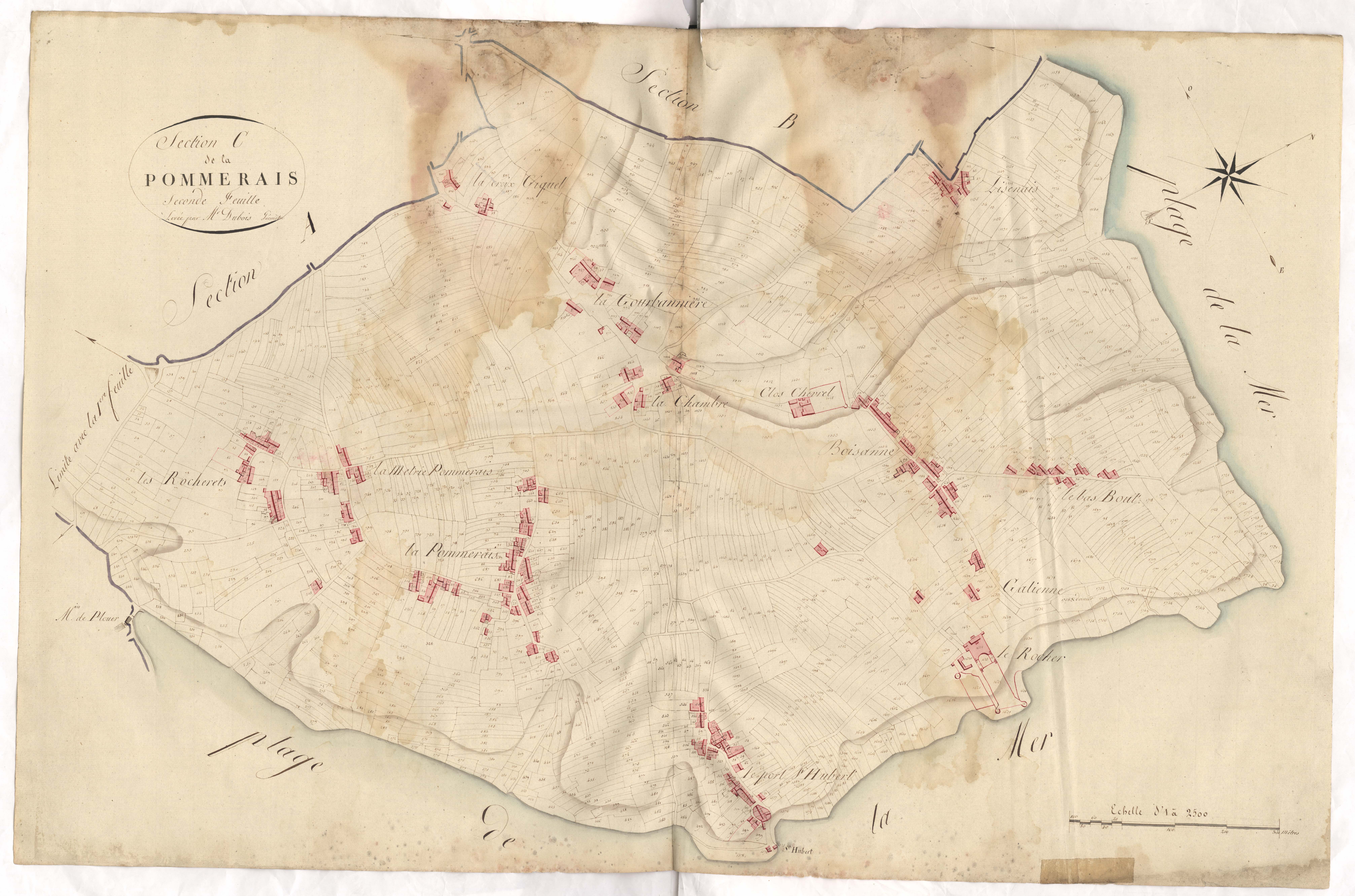 Plouër-sur-Rance - Section C, 2e feuille