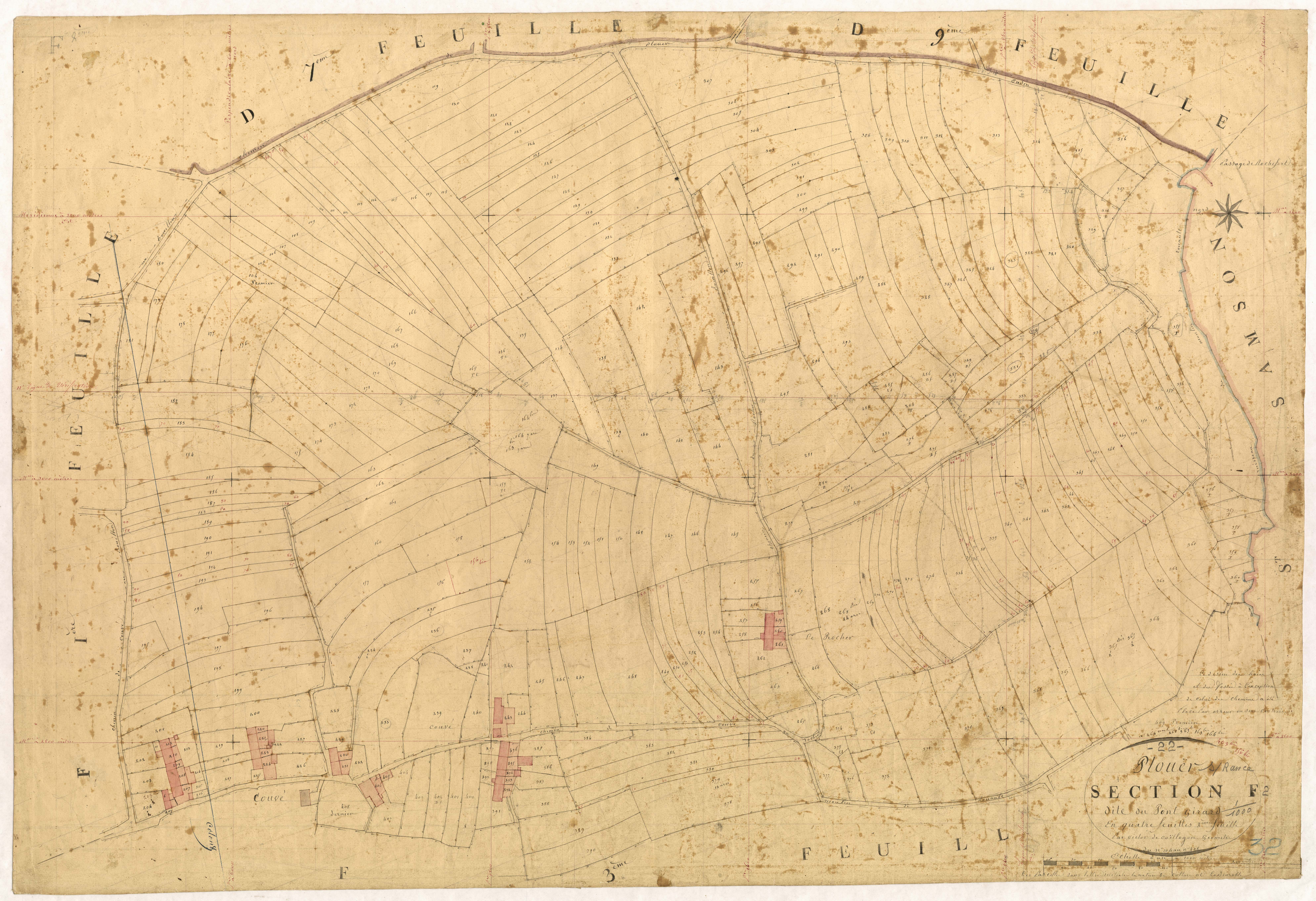 Plouër-sur-Rance - Section F, 2e feuille