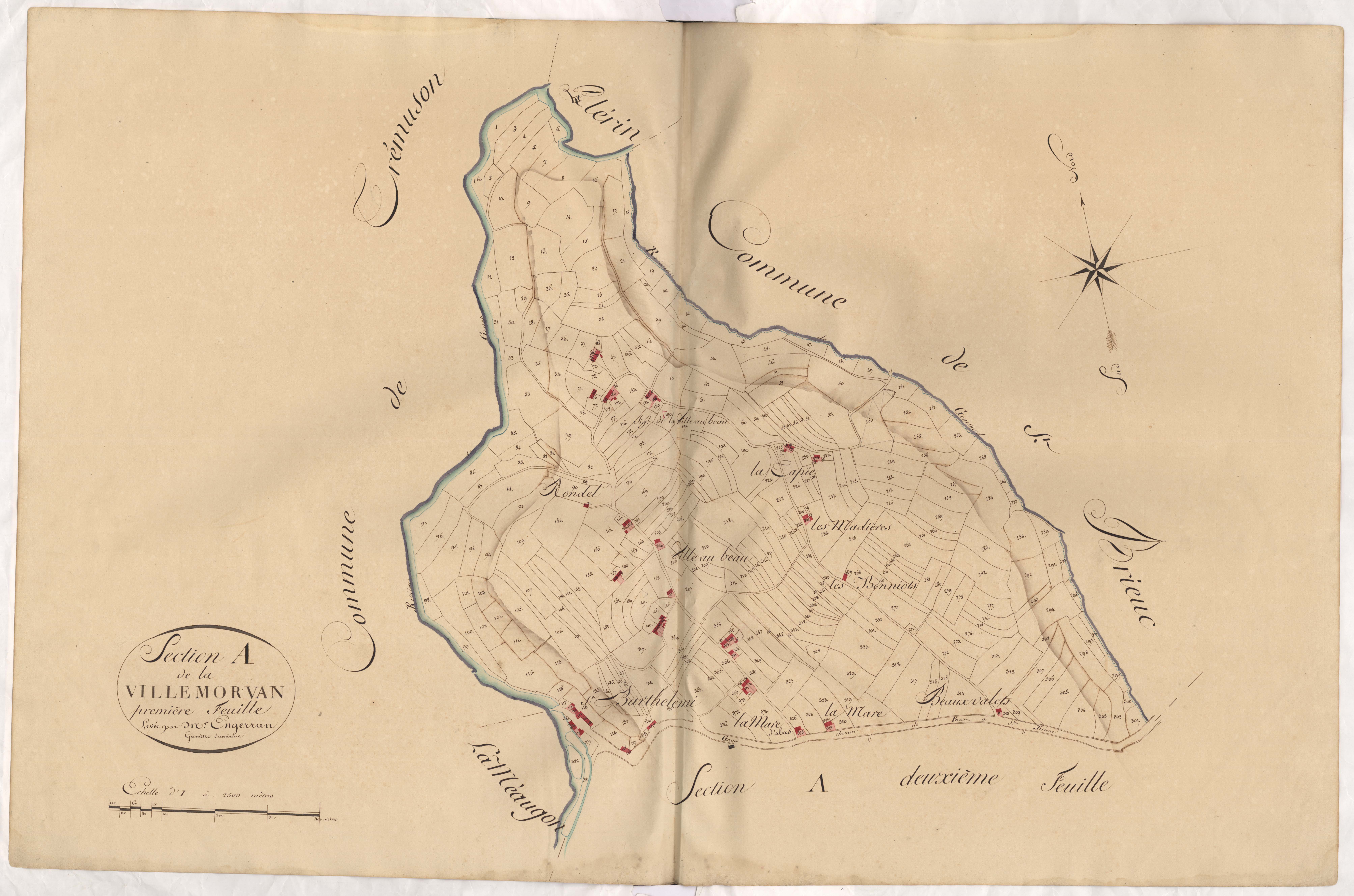 Ploufragan - Section A, 1re feuille