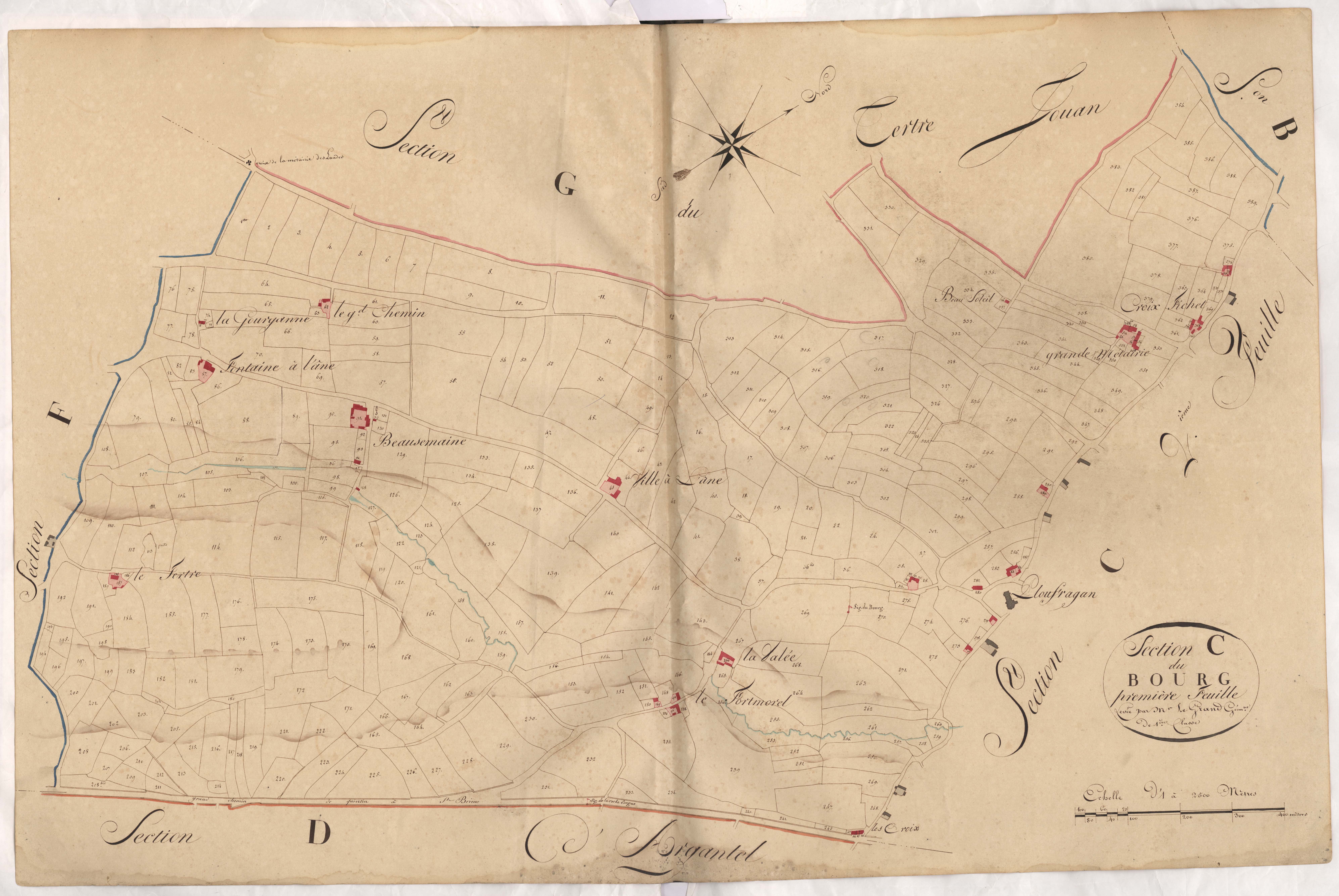 Ploufragan - Section C, 1re feuille