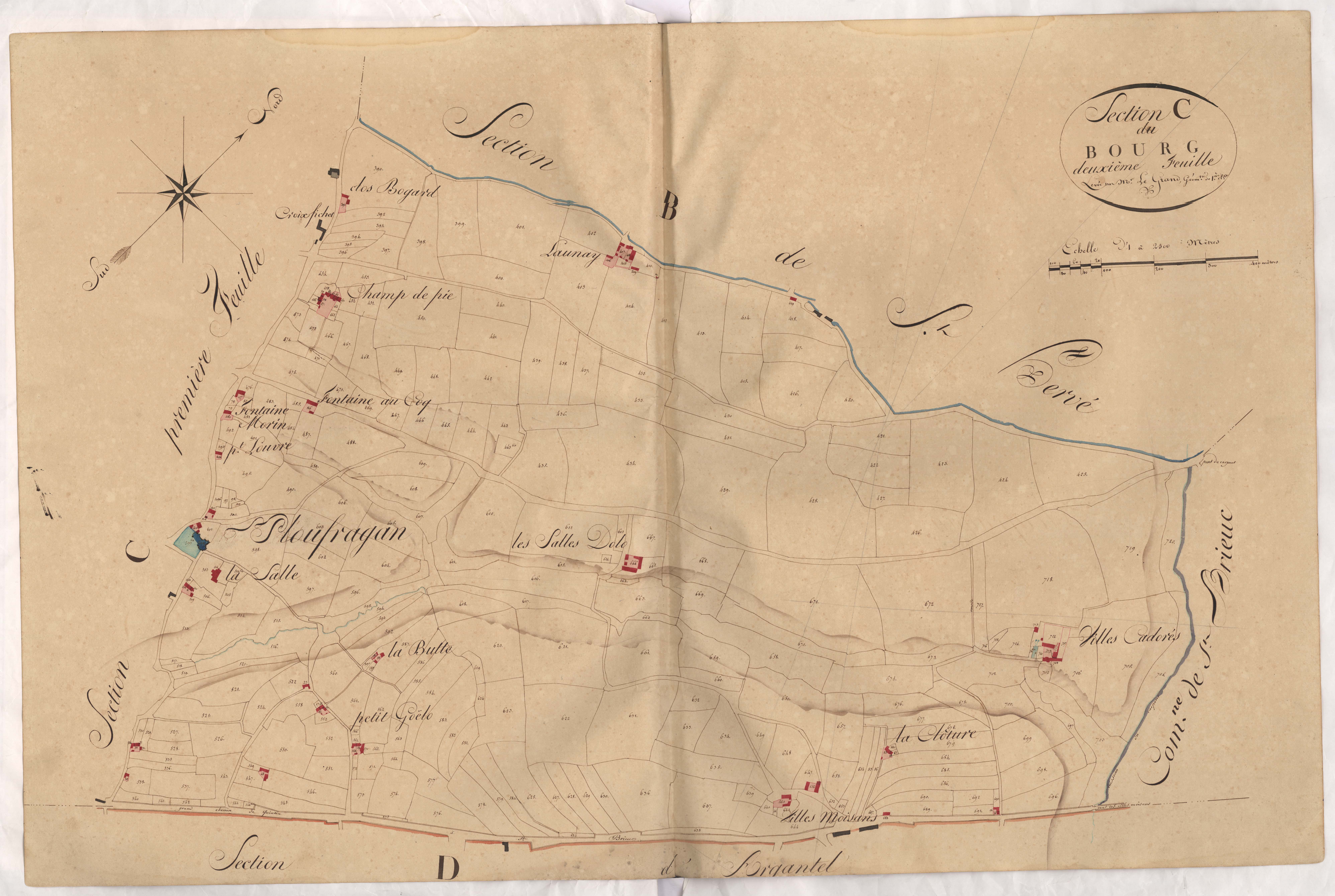 Ploufragan - Section C, 2e feuille