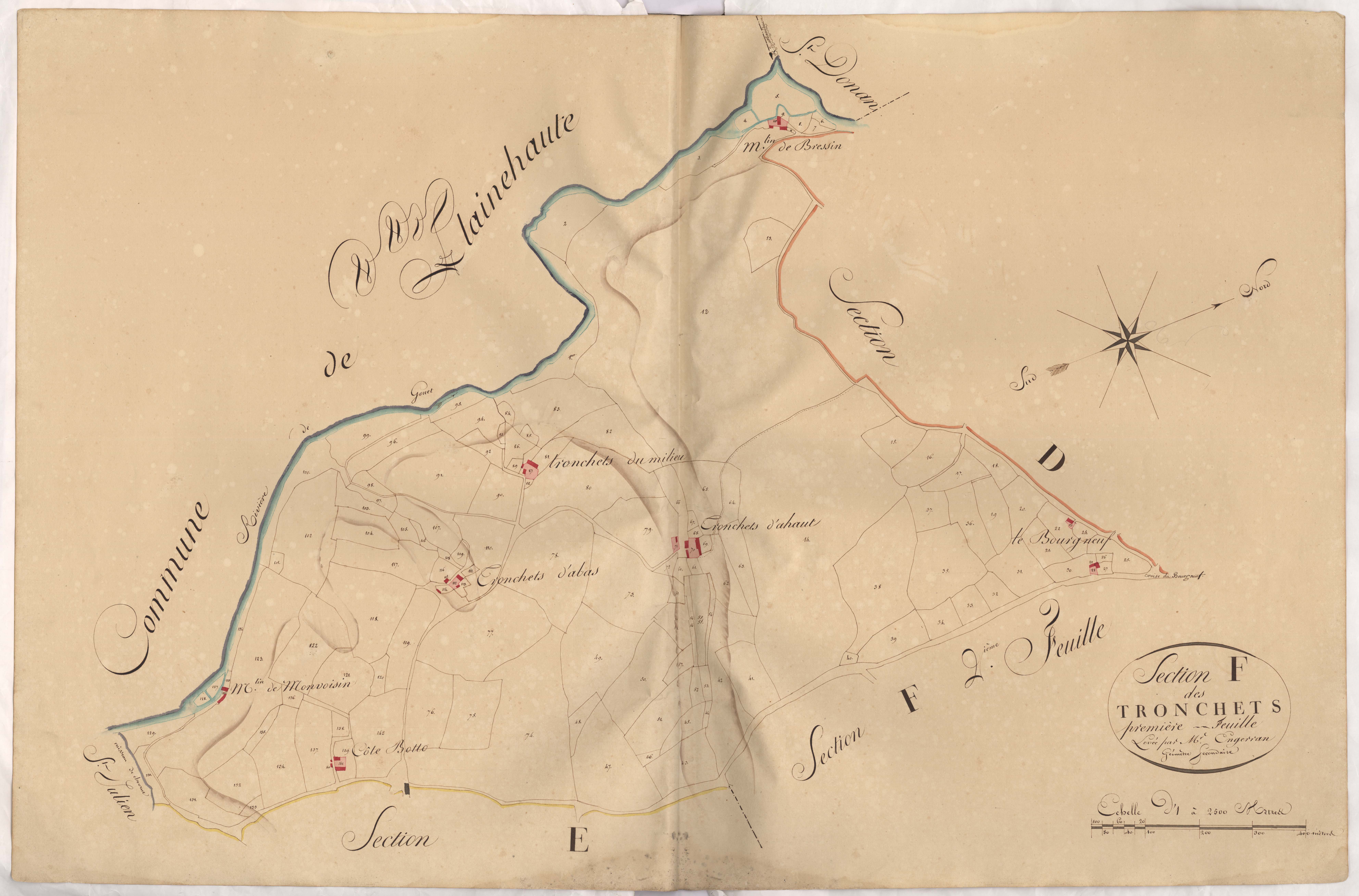Ploufragan - Section F, 1re feuille