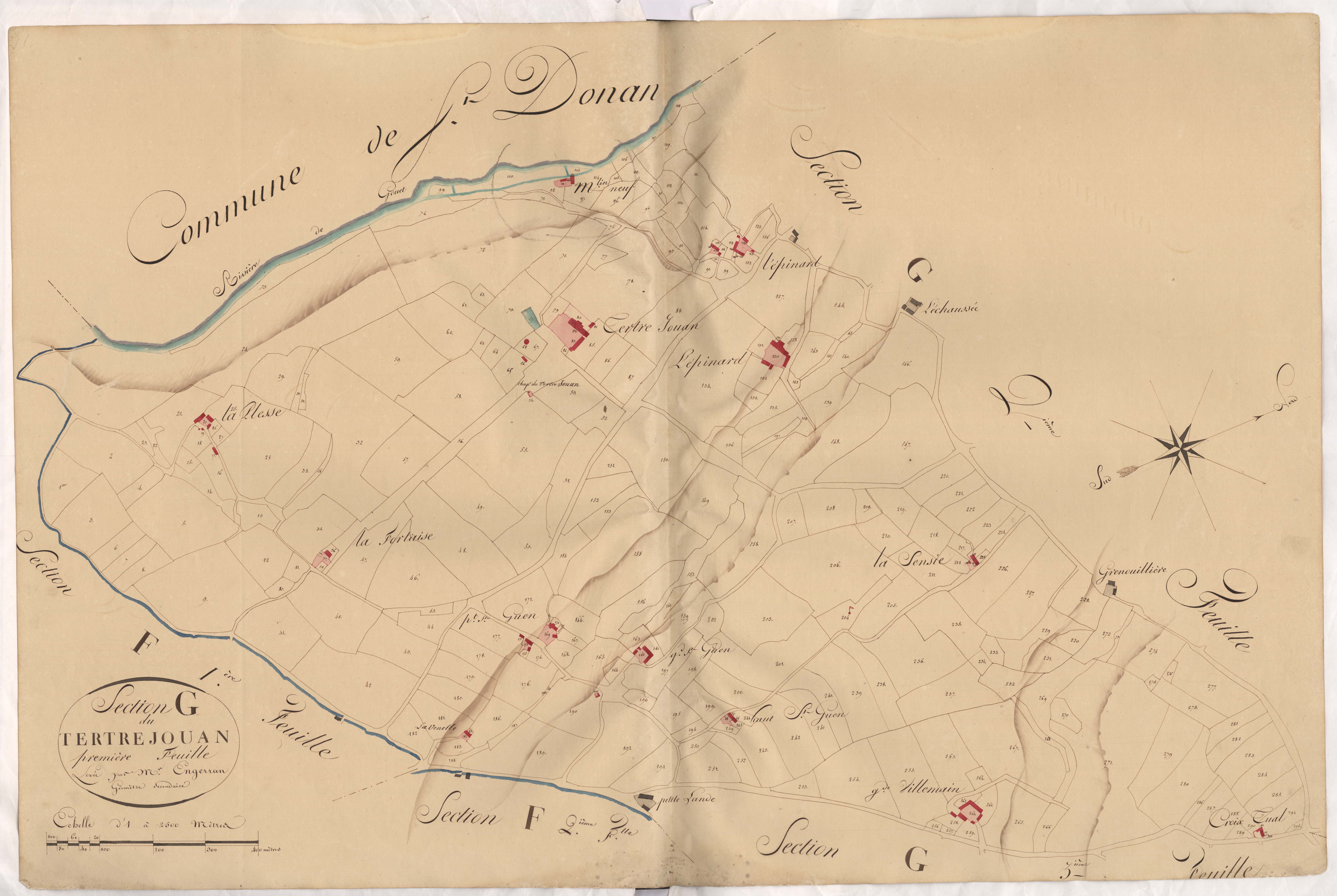 Ploufragan - Section G, 1re feuille