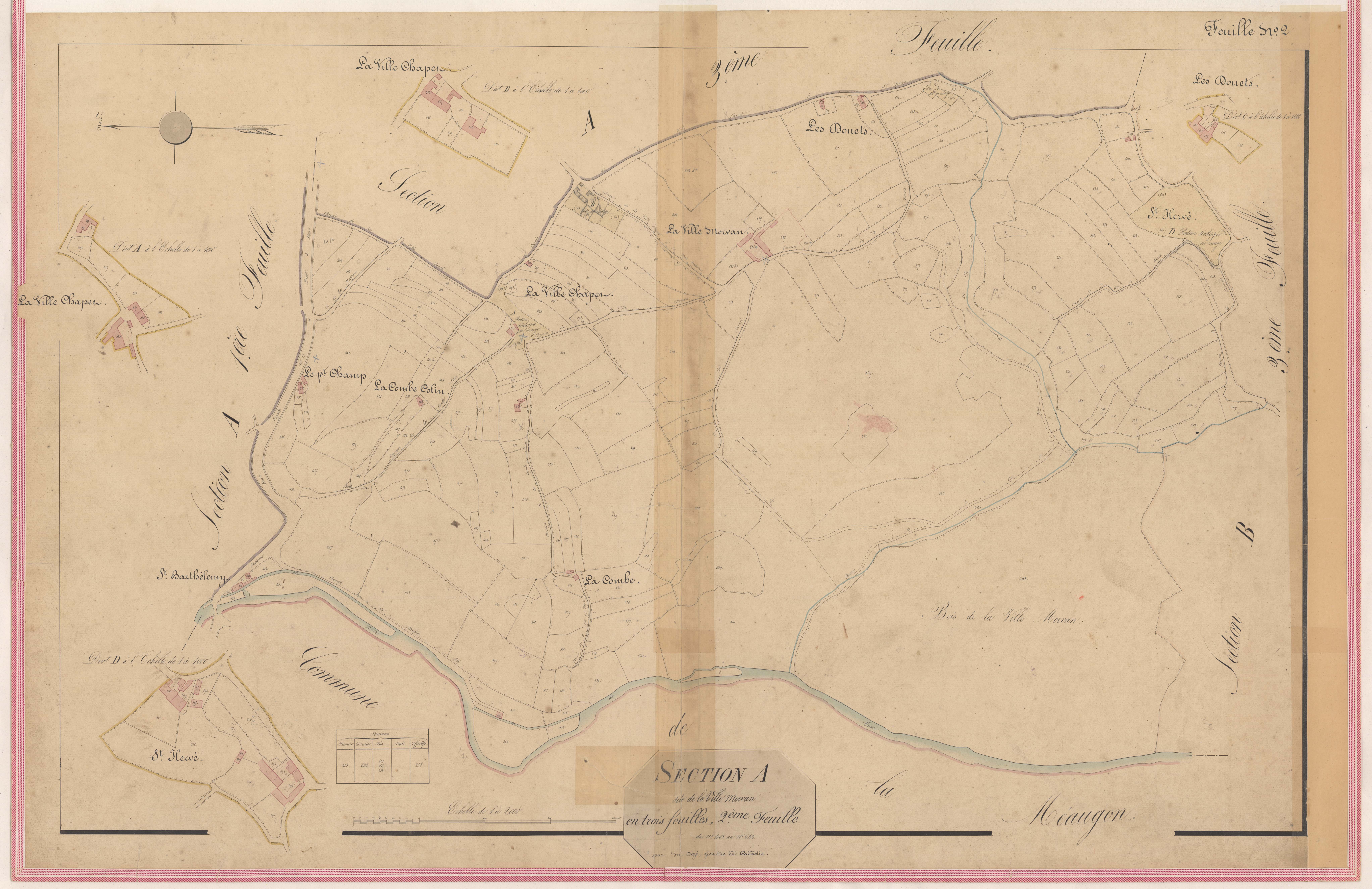 Ploufragan - Section A, 2e feuille