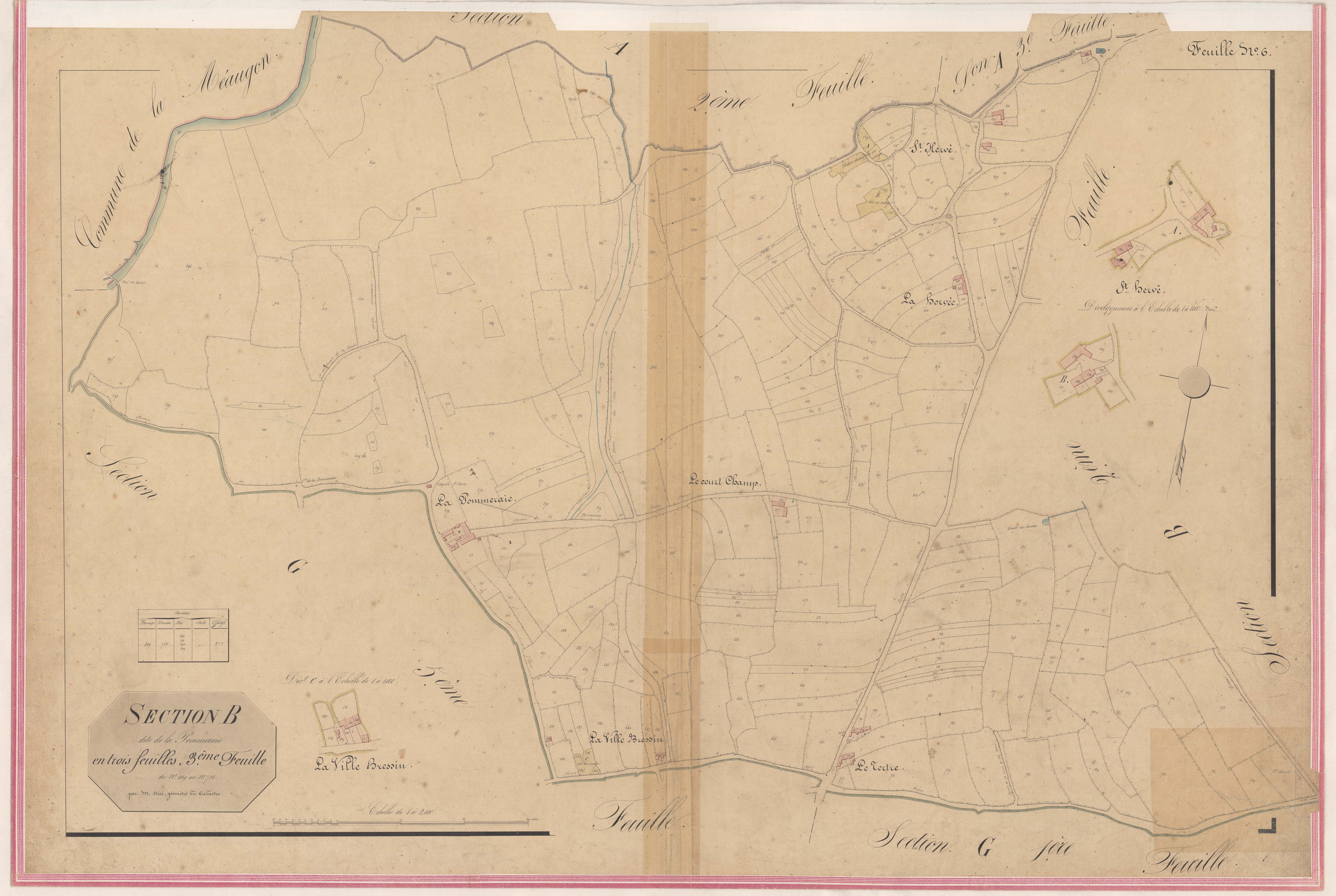 Ploufragan - Section B, 3e feuille