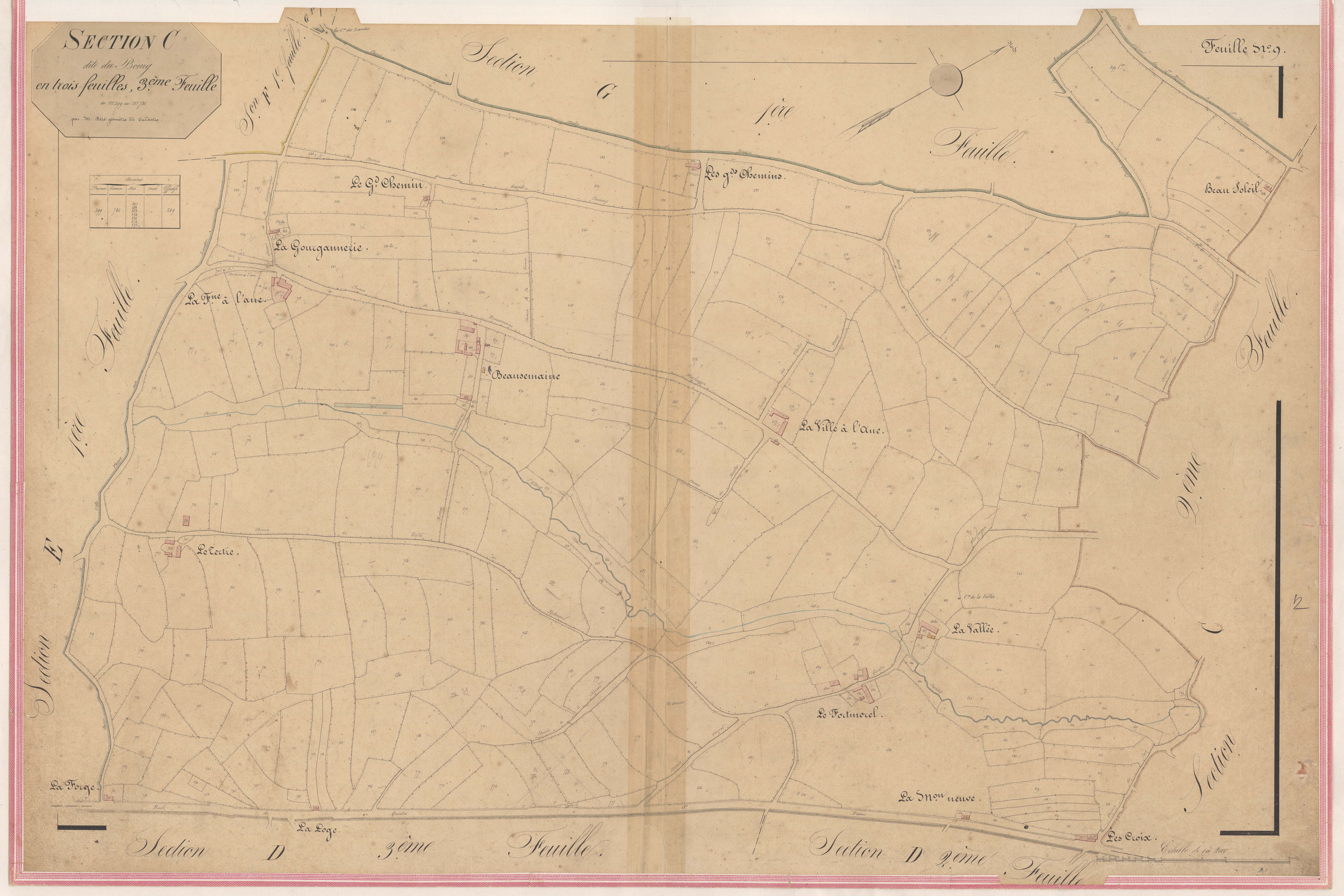 Ploufragan - Section C, 3e feuille