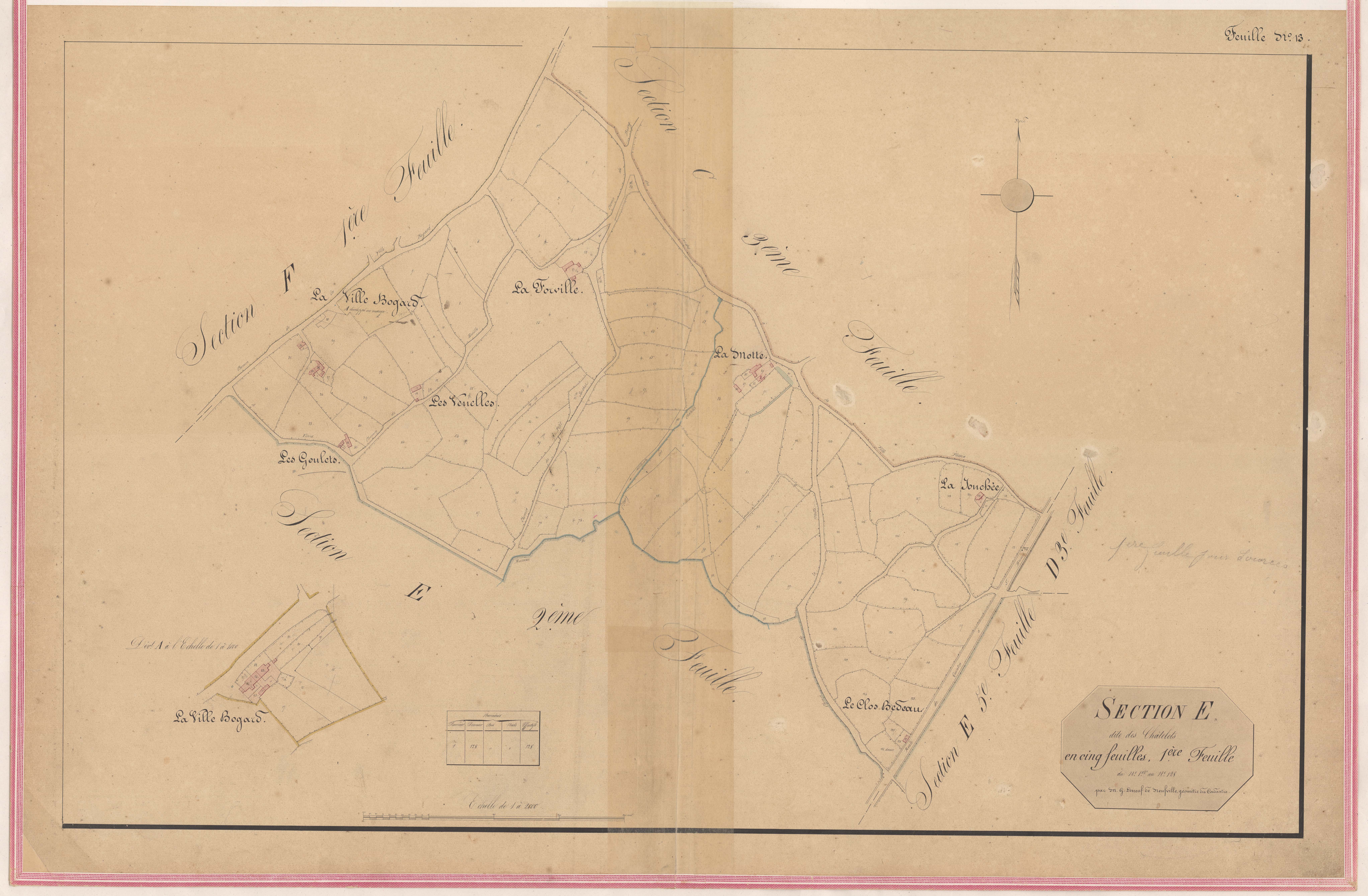 Ploufragan - Section E, 1re feuille