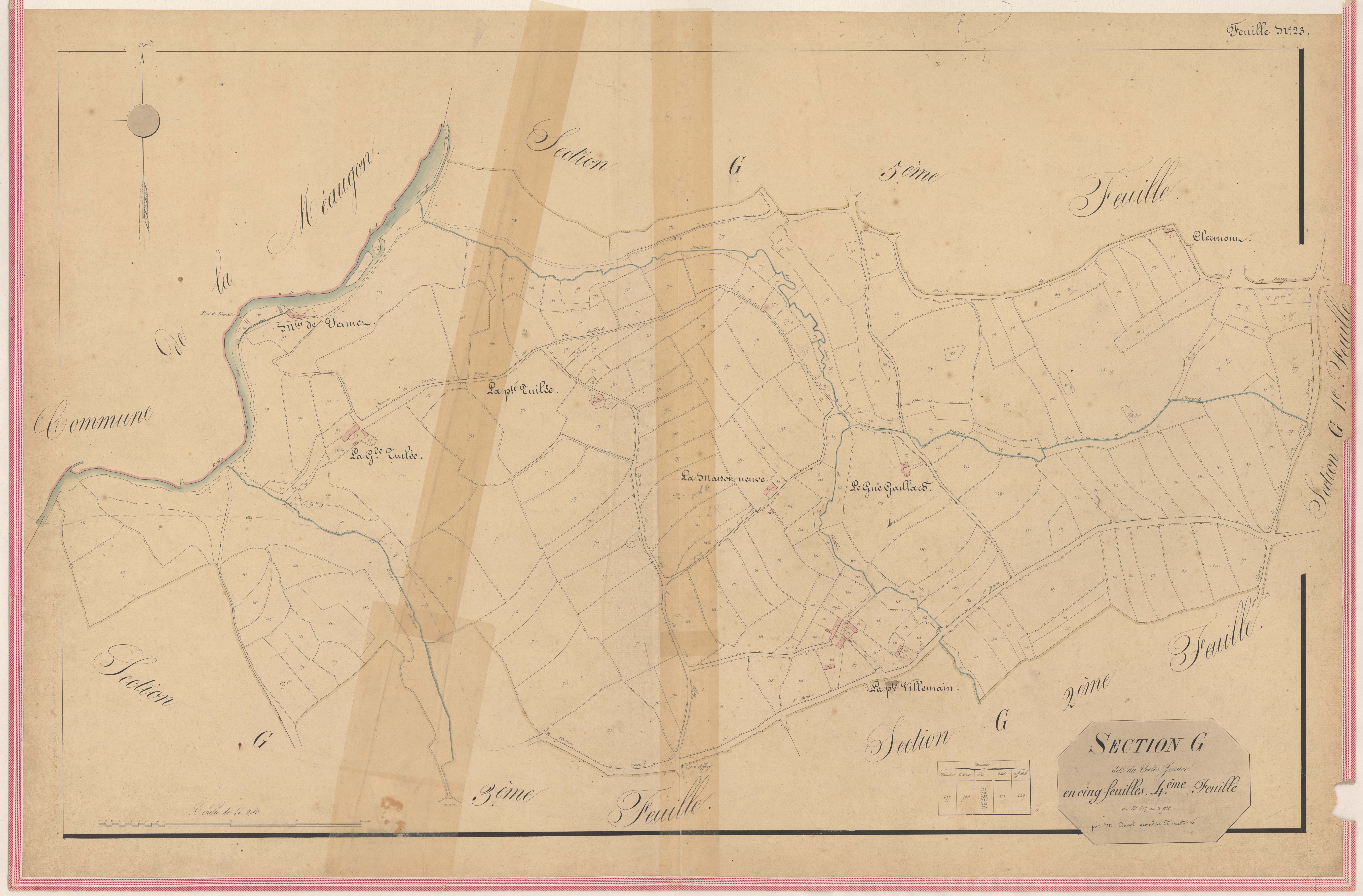 Ploufragan - Section G, 4e feuille