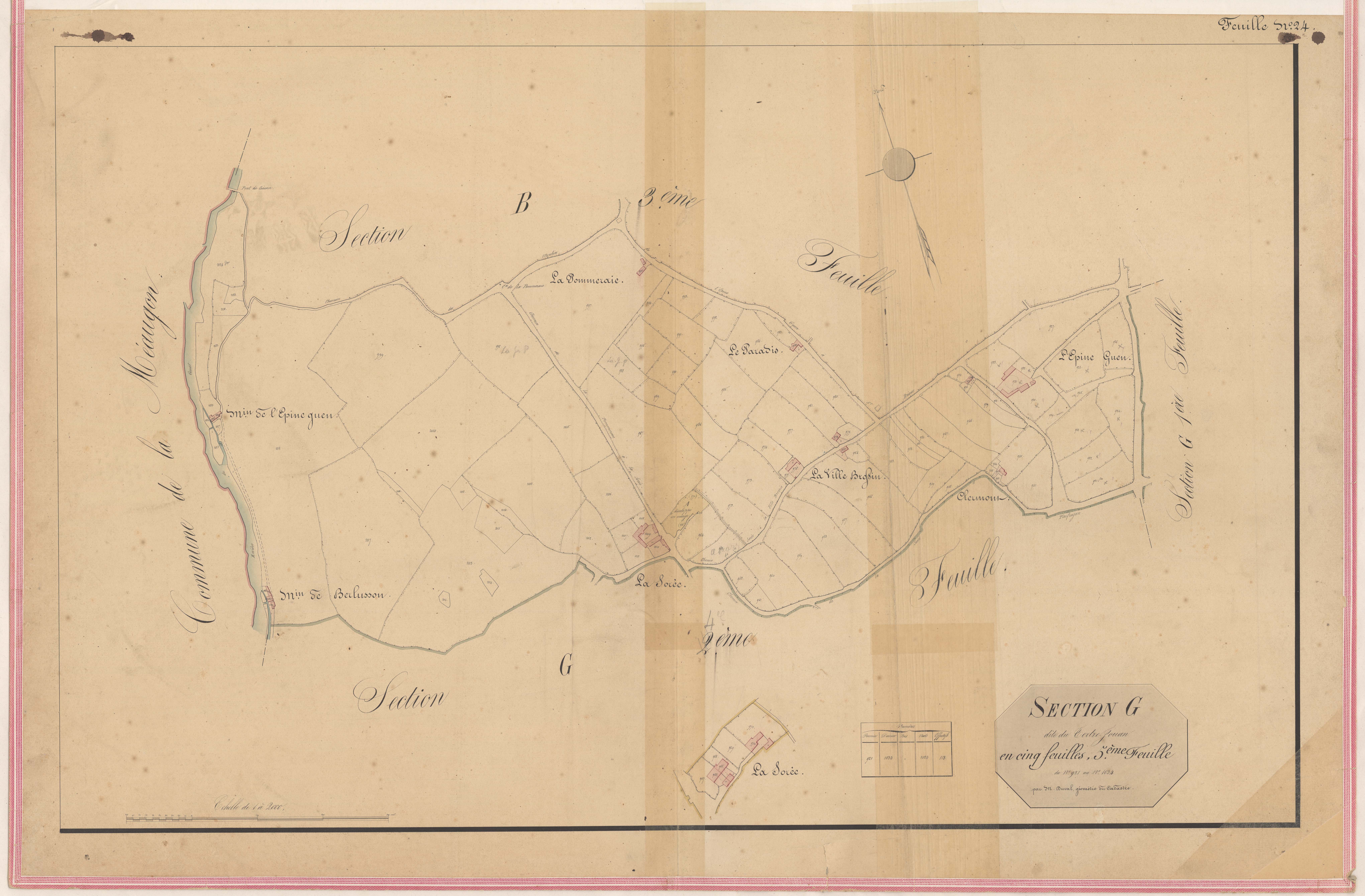 Ploufragan - Section G, 5e feuille