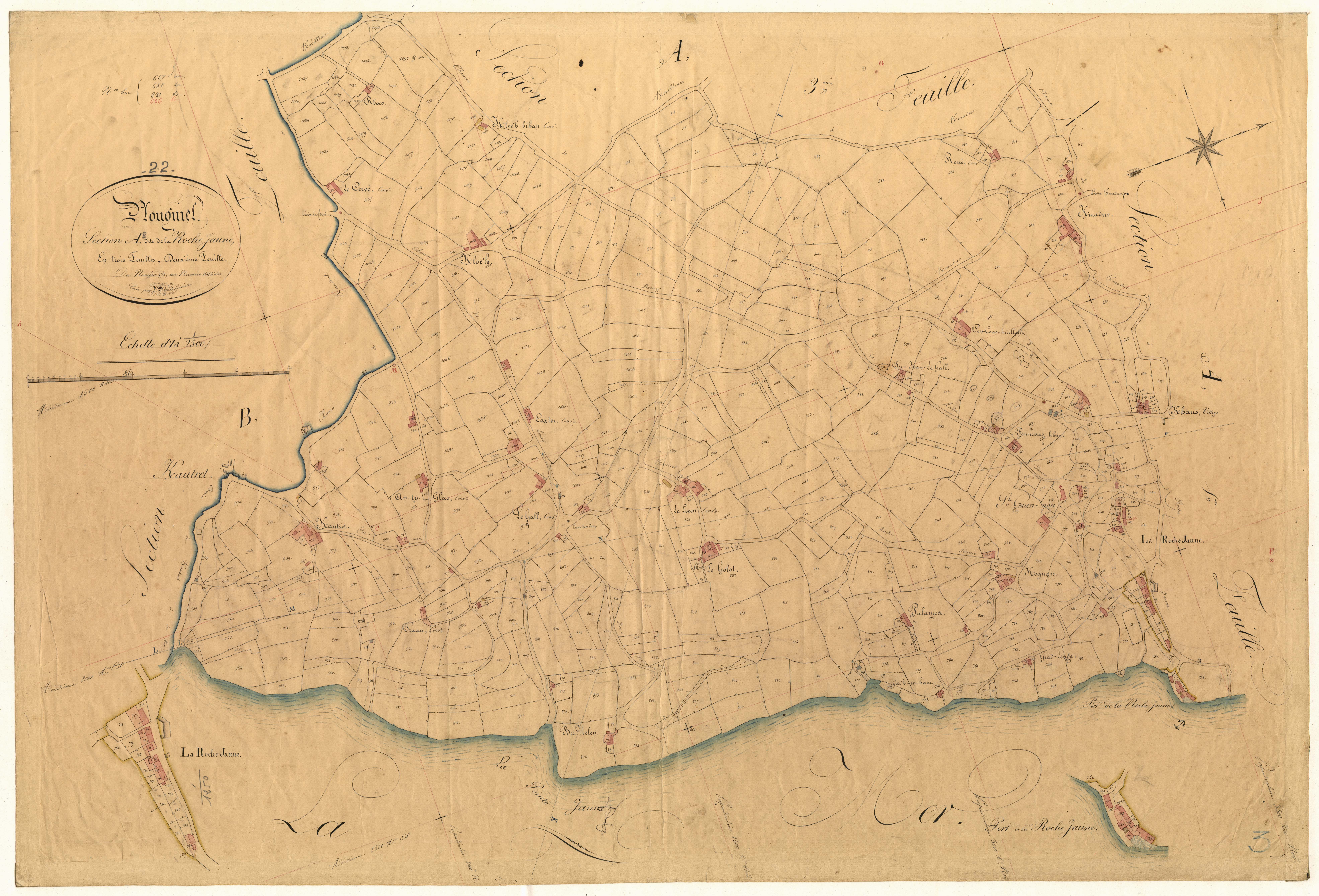 Plouguiel - Section A, 2e feuille