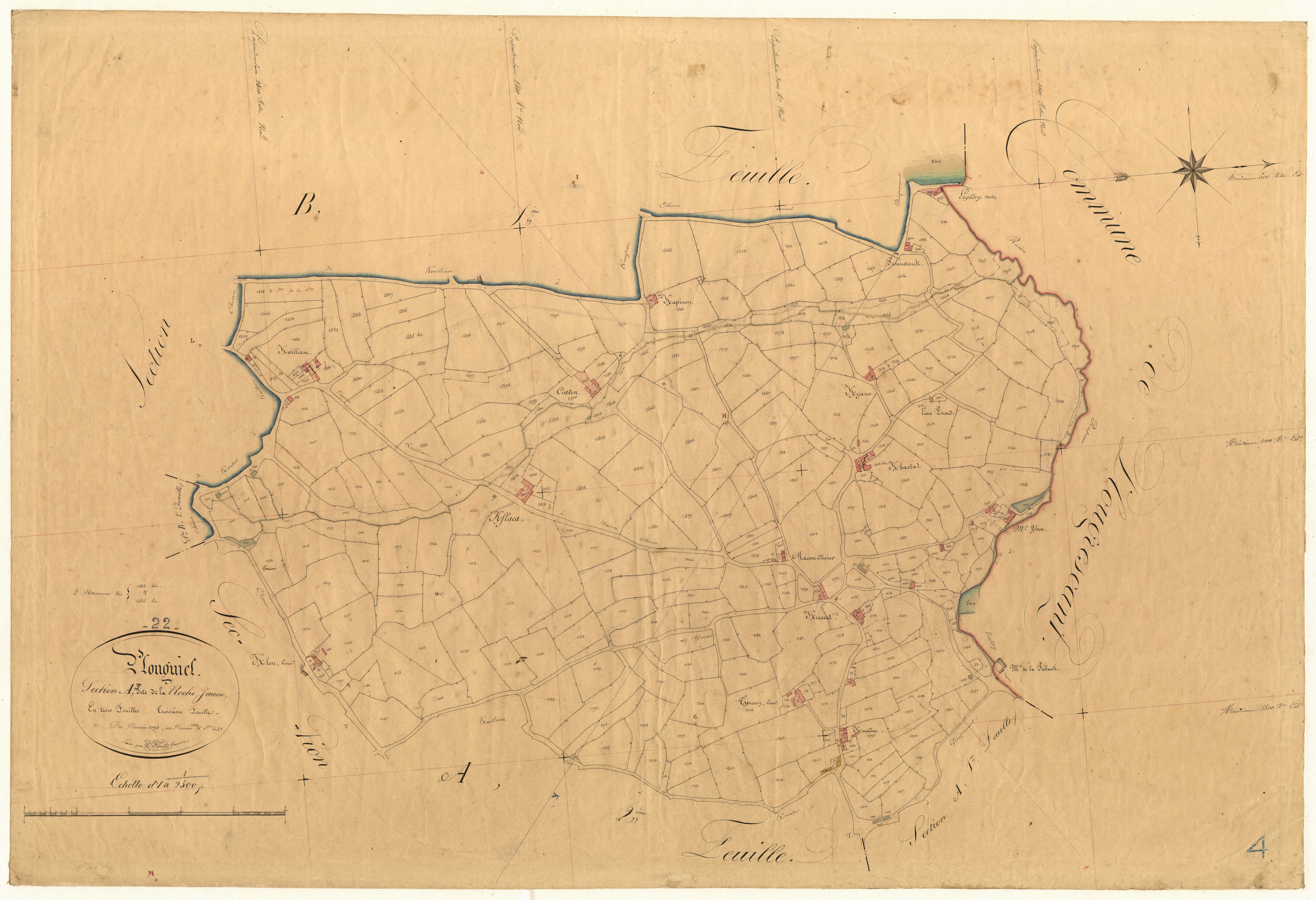Plouguiel - Section A, 3e feuille