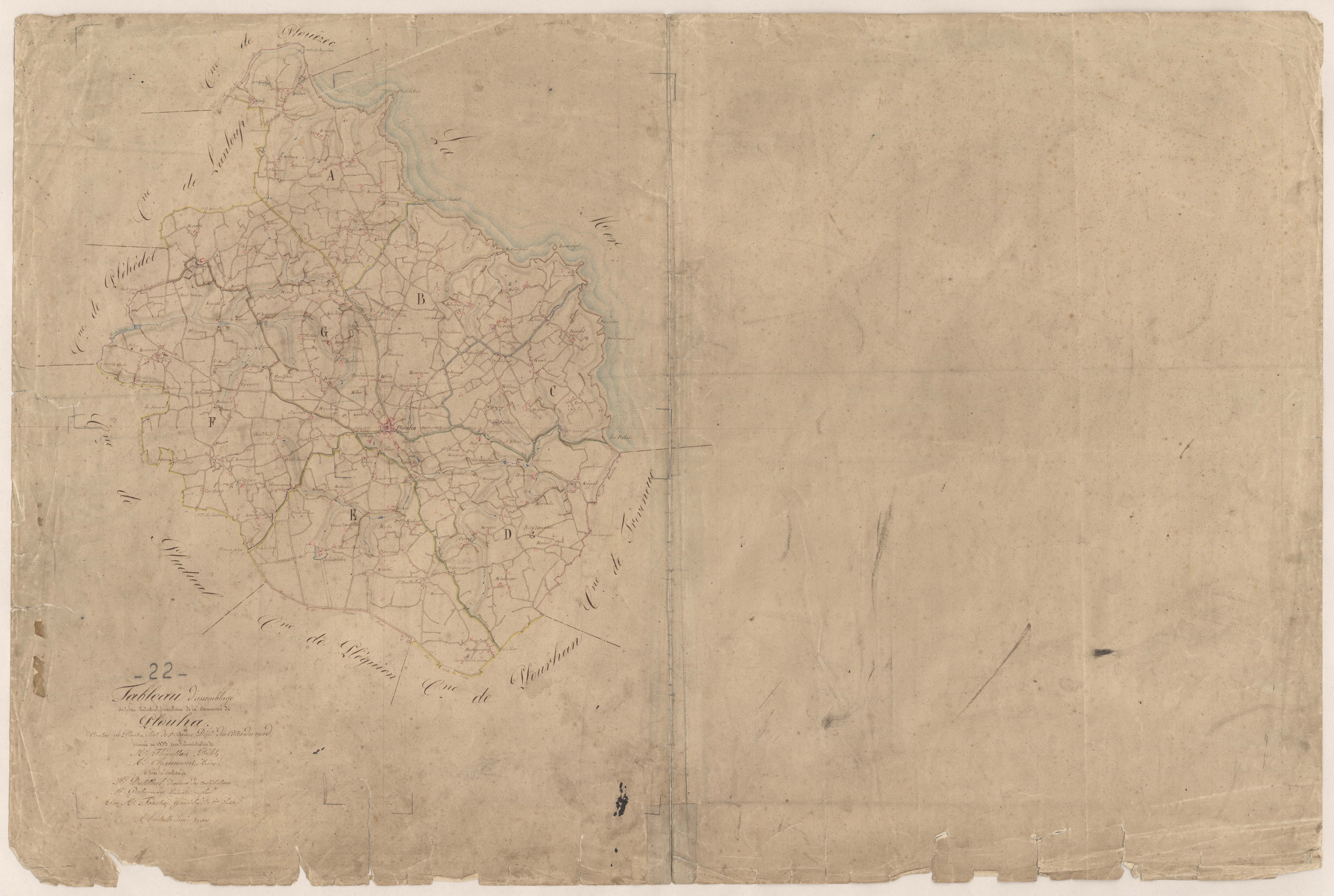 Plouha - Tableau d'assemblage