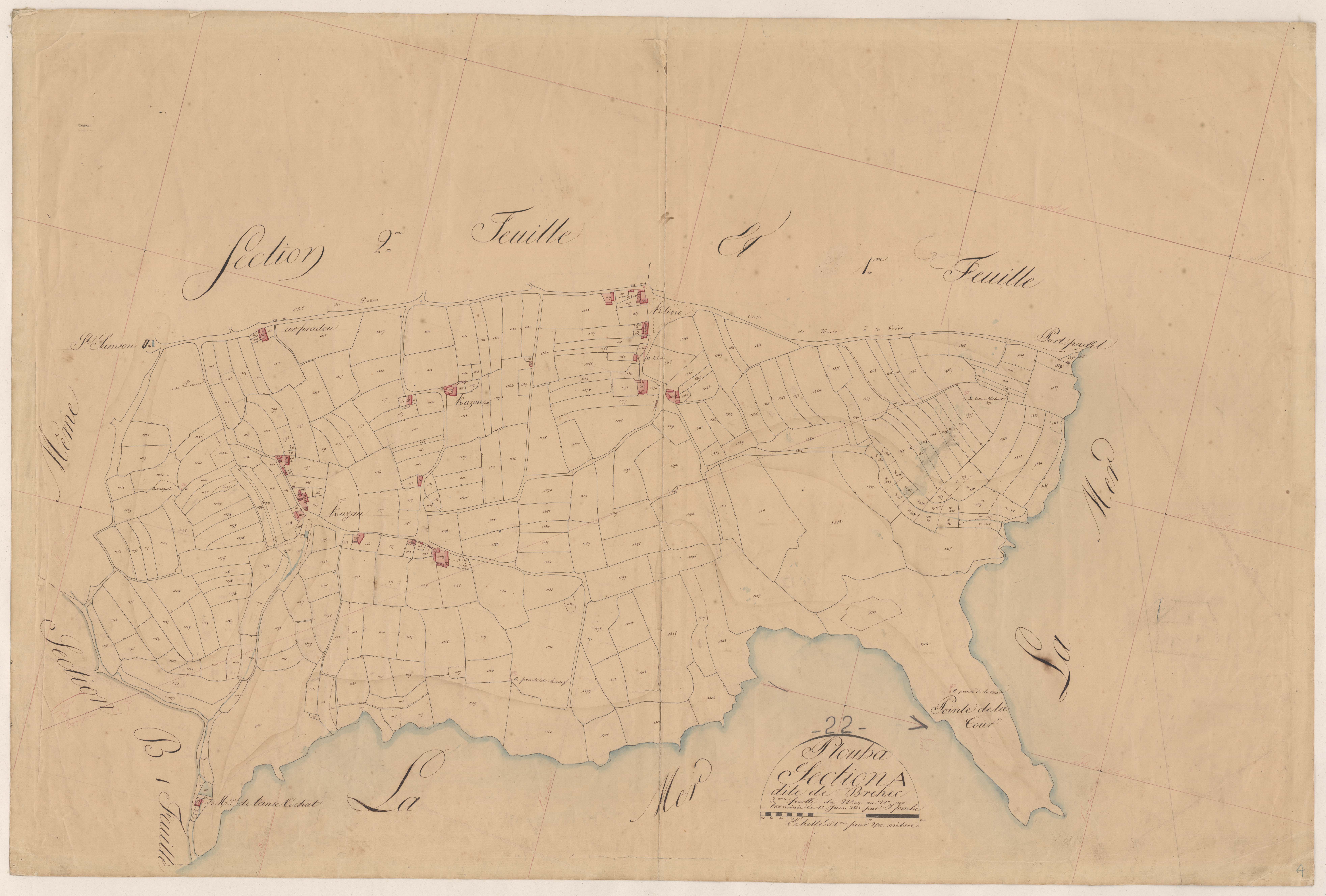 Plouha - Section A, 3e feuille