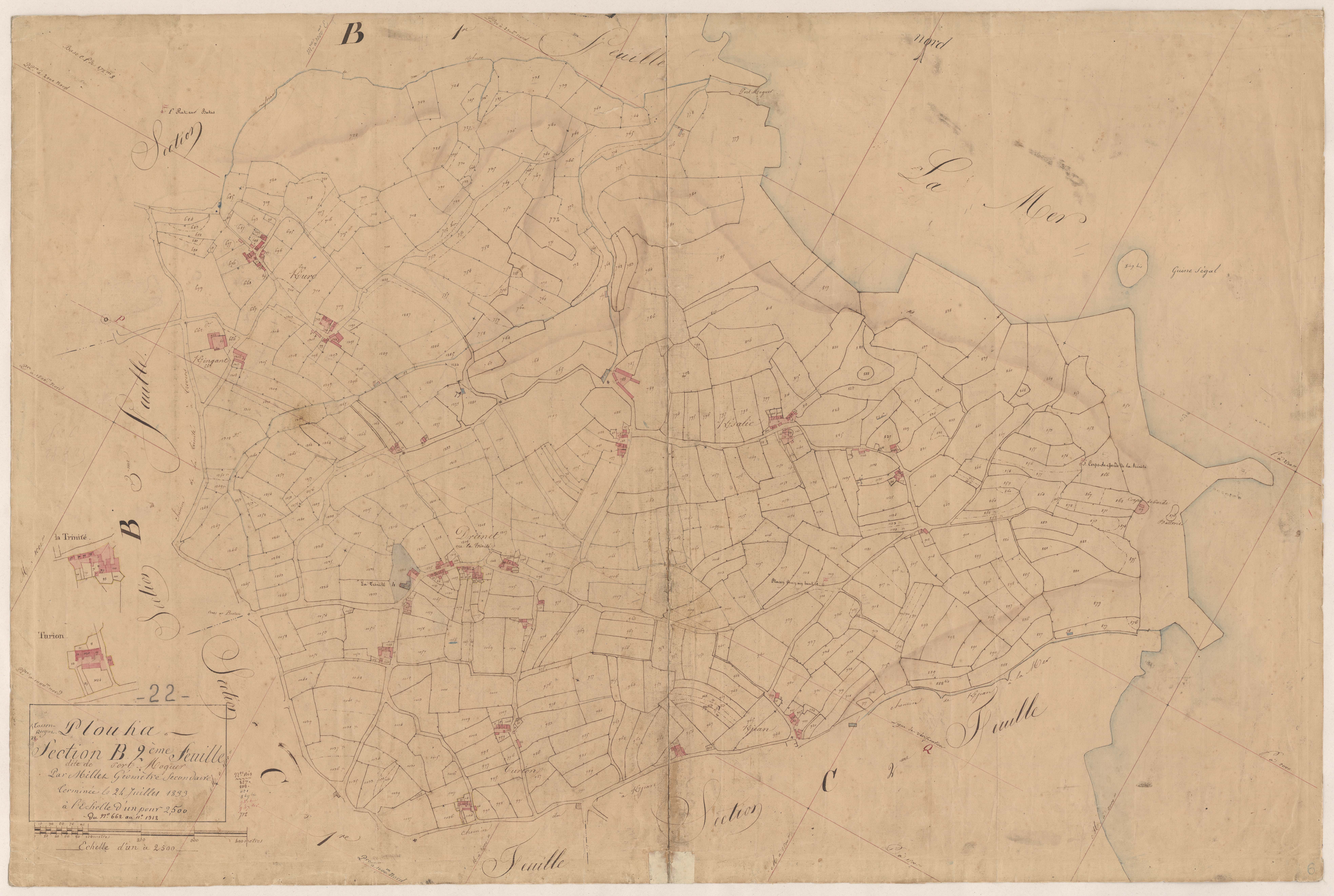 Plouha - Section B, 2e feuille
