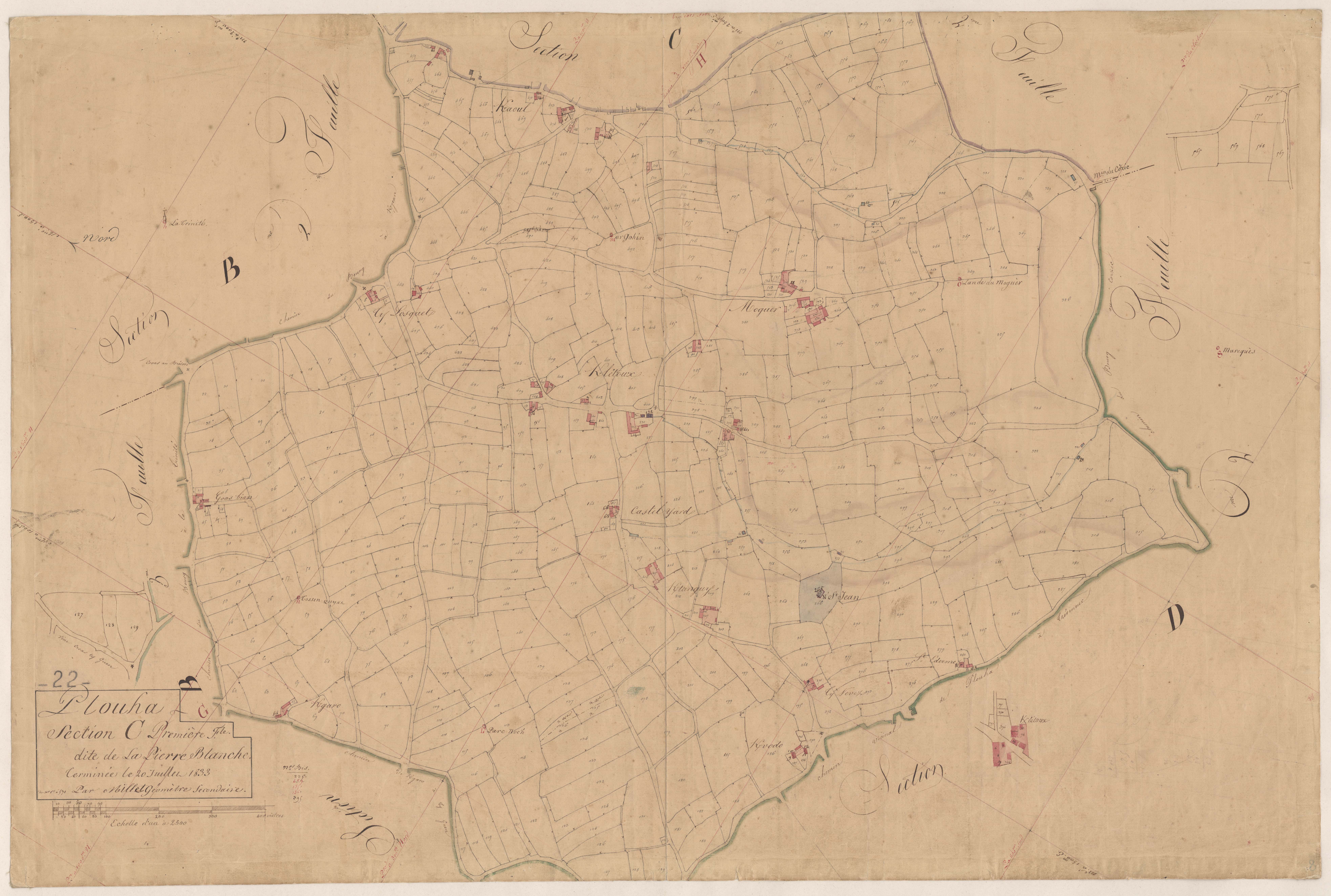 Plouha - Section C, 1re feuille