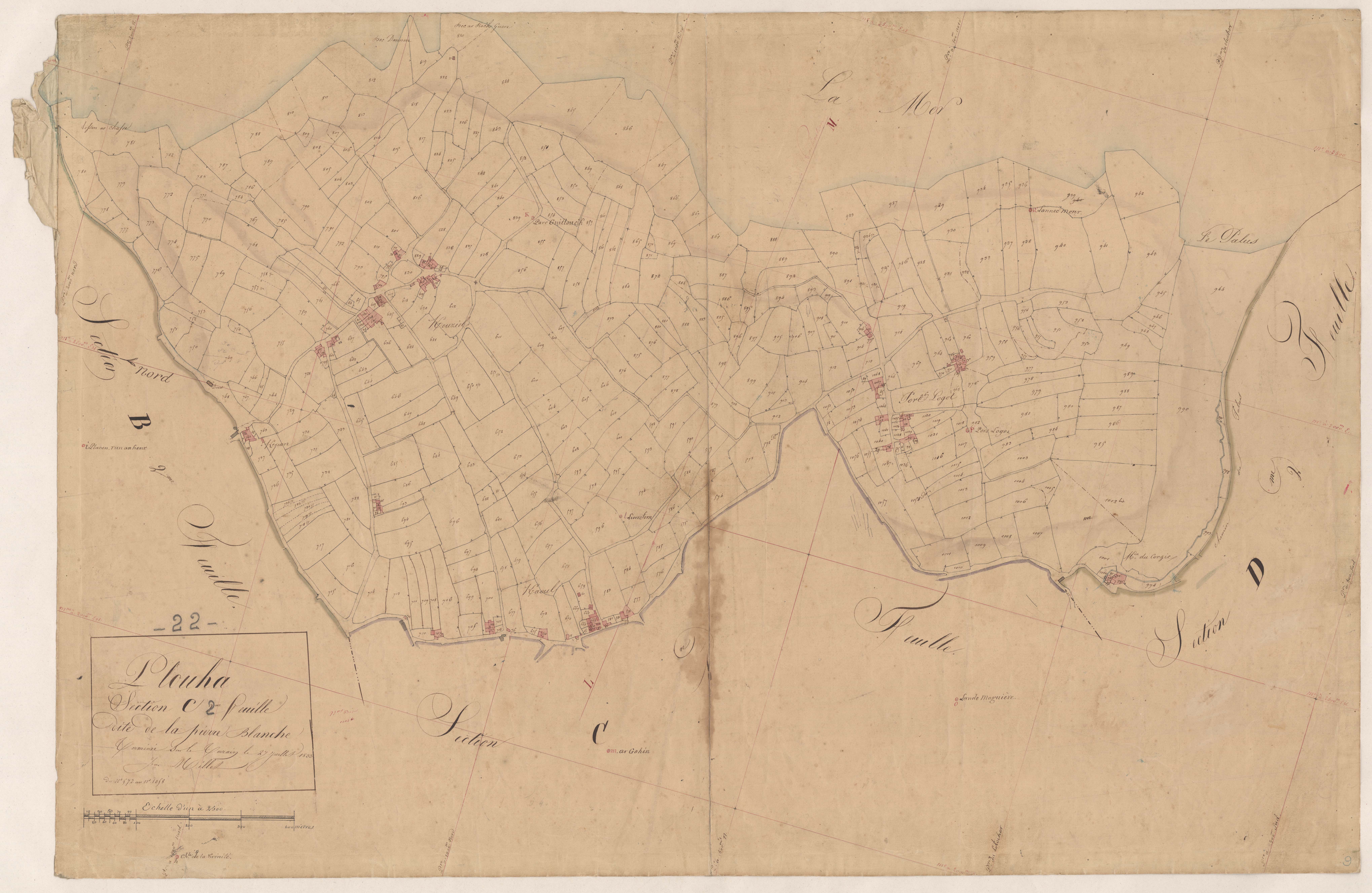 Plouha - Section C, 2e feuille