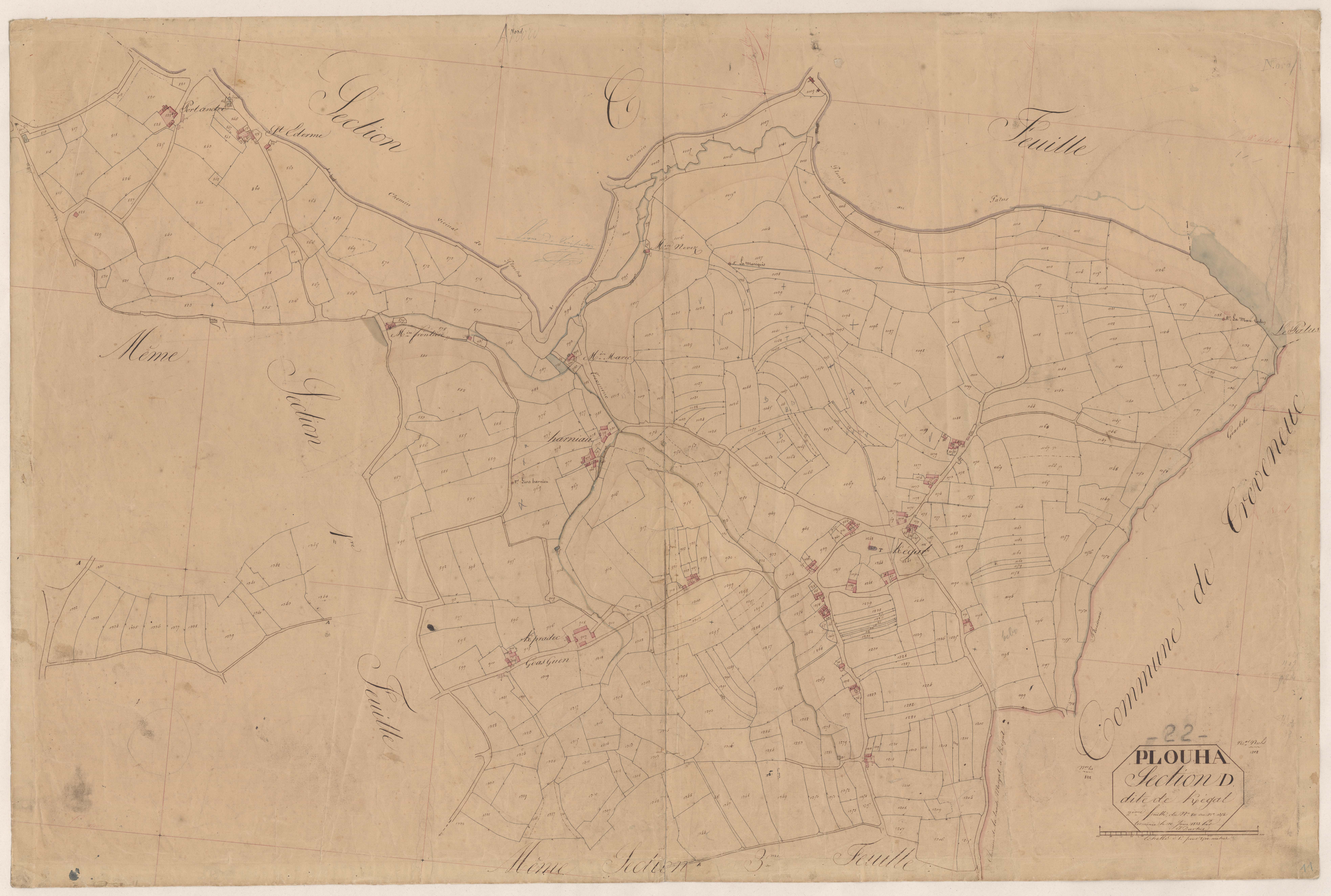 Plouha - Section D, 2e feuille