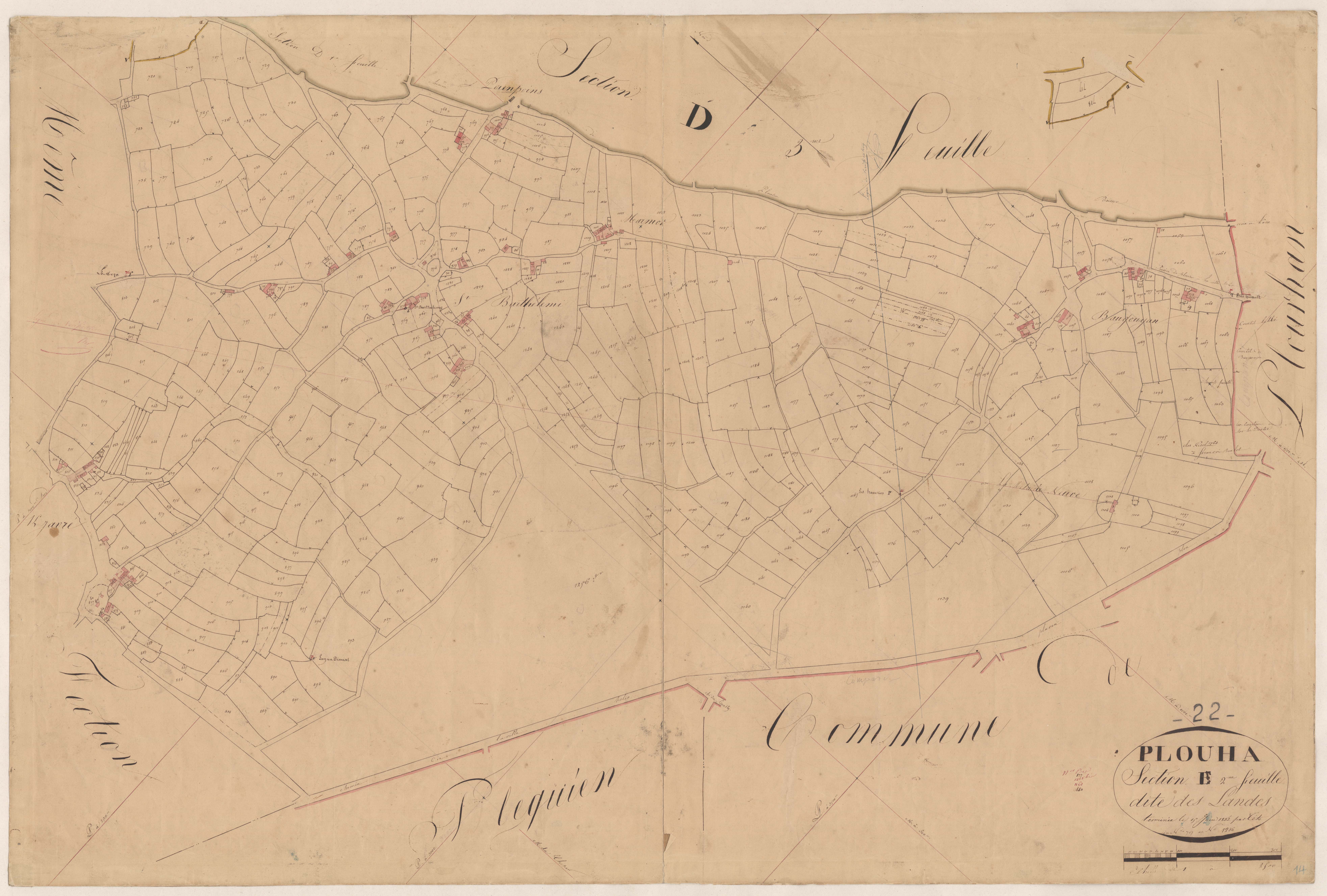Plouha - Section E, 2e feuille