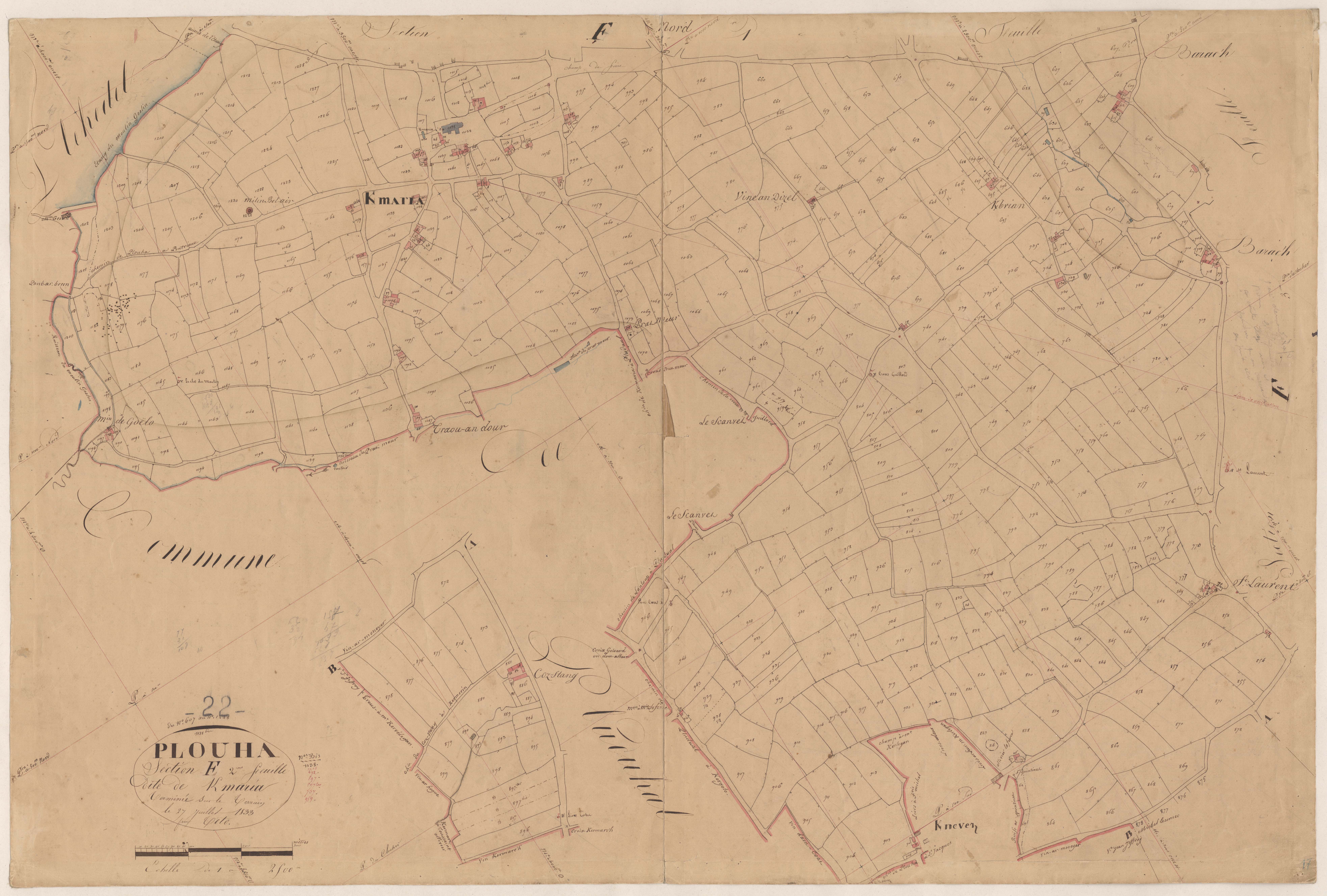 Plouha - Section F, 2e feuille