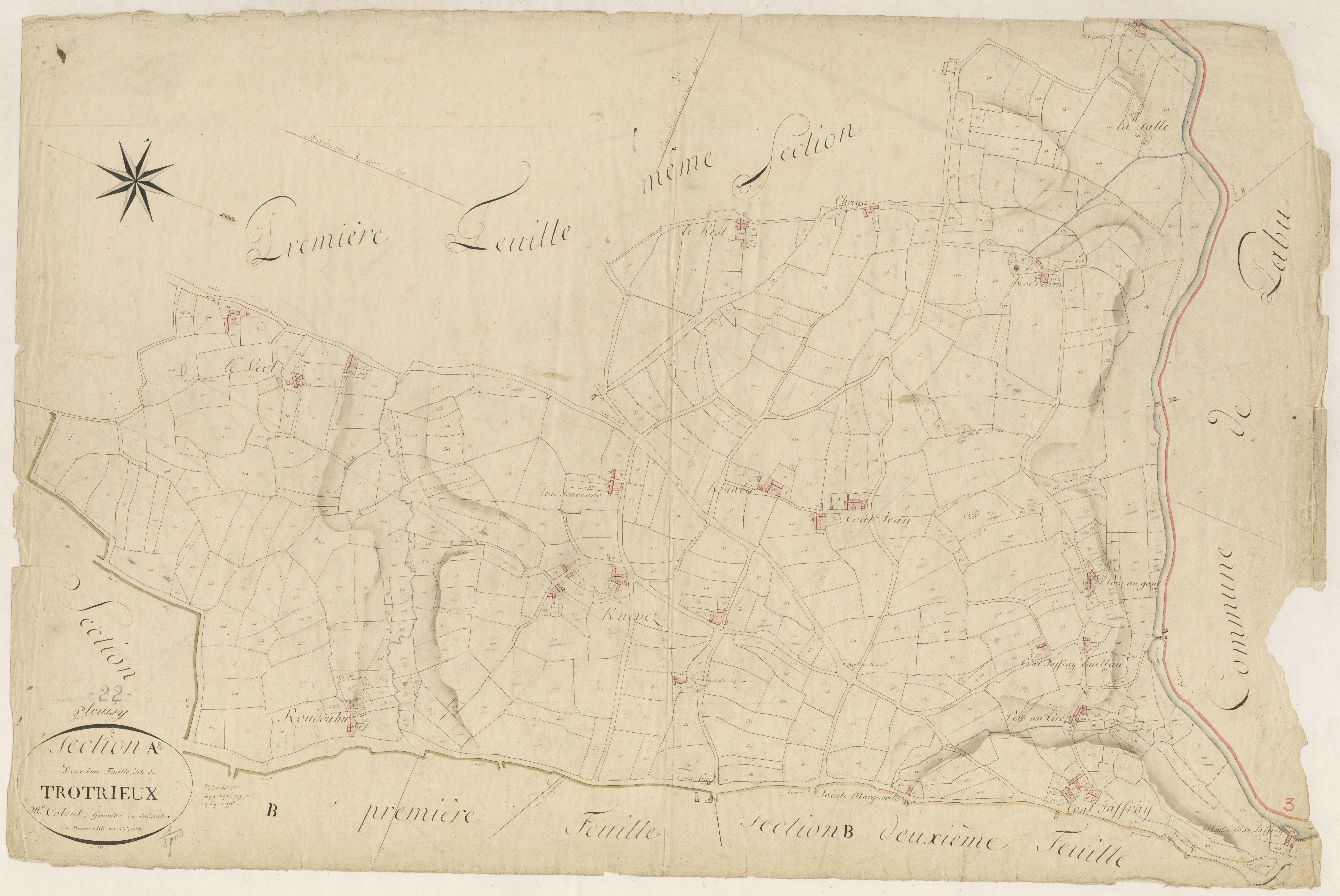 Plouisy - Section A, 2e feuille