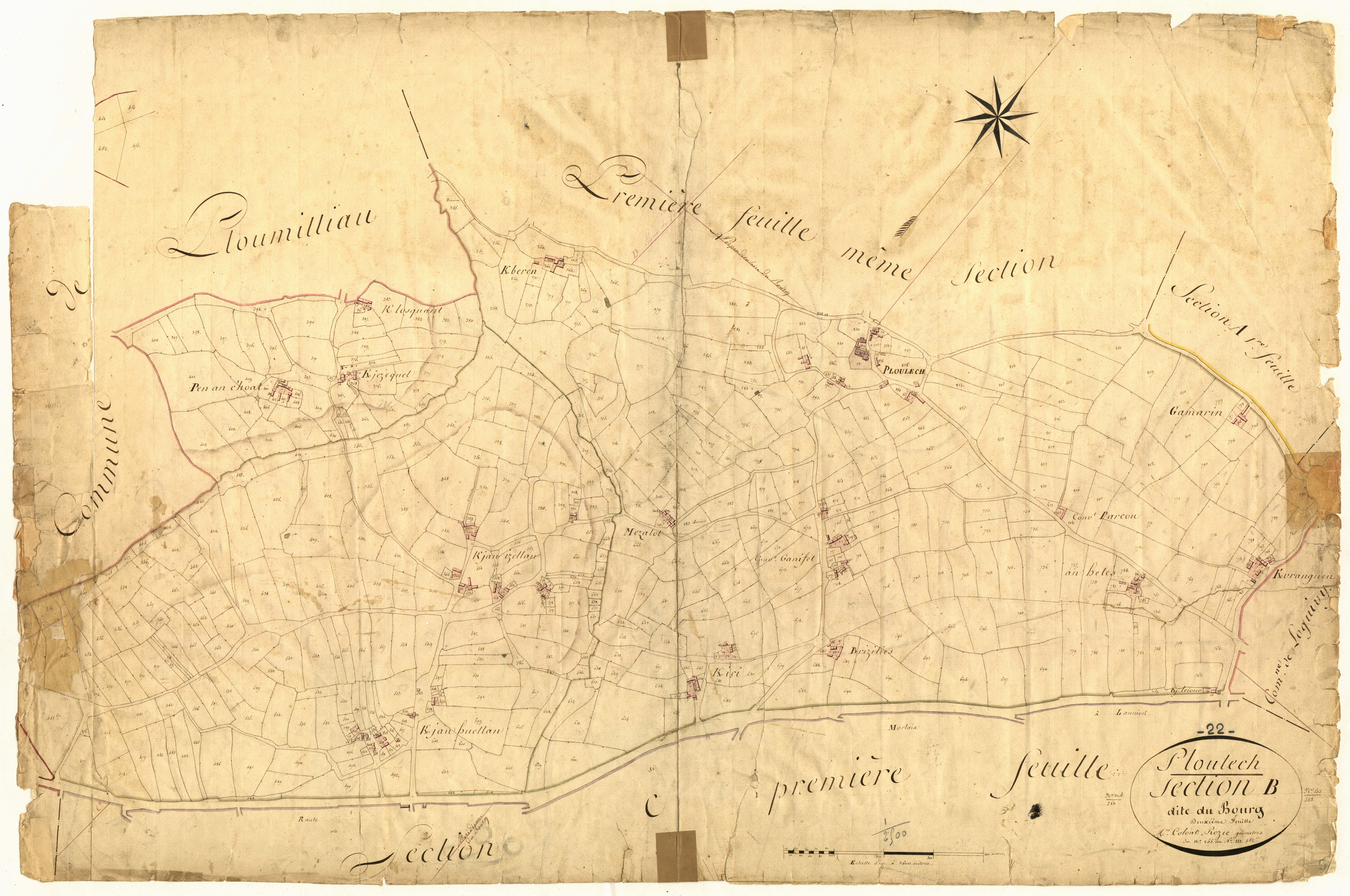Ploulec'h - Section B, 2e feuille