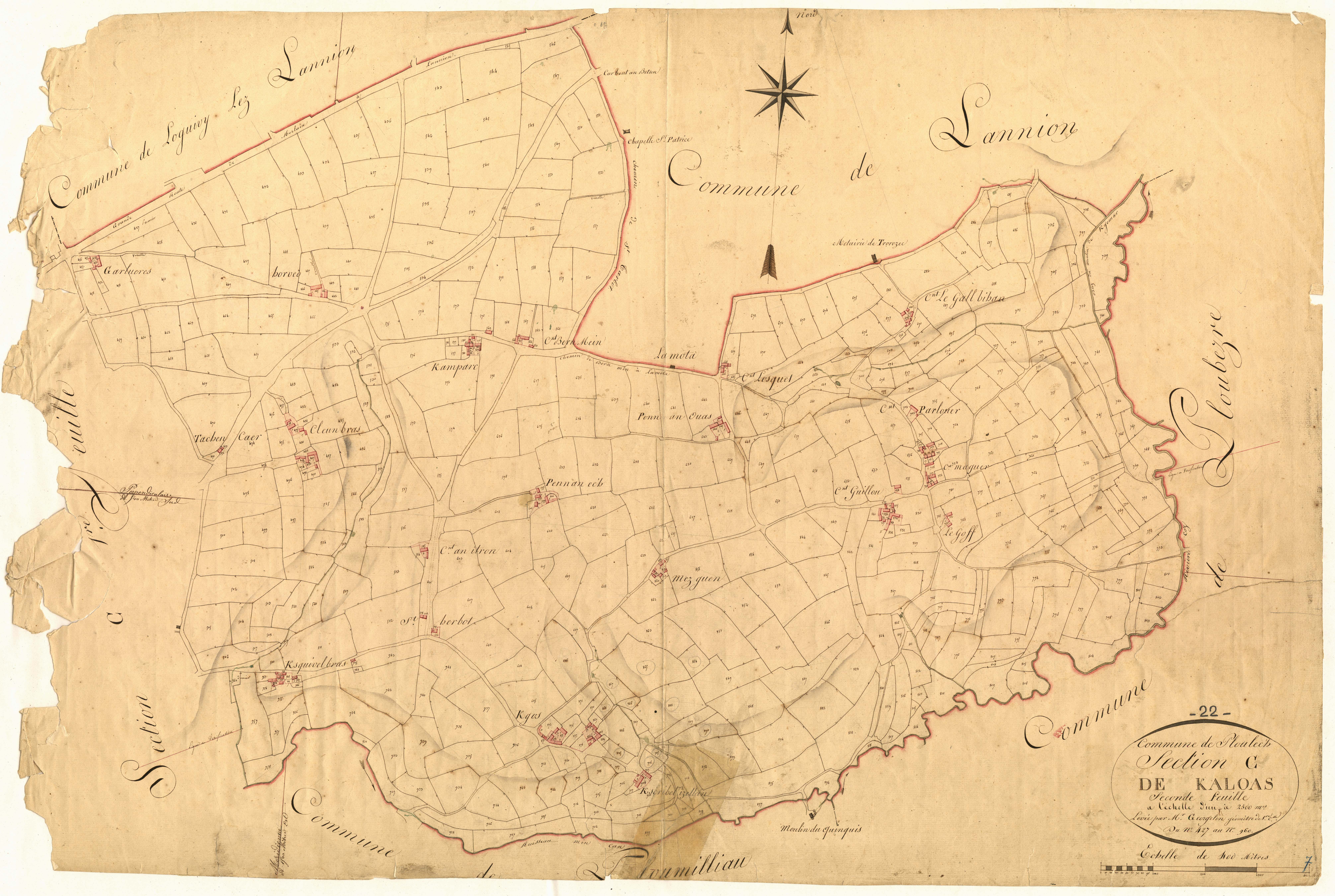 Ploulec'h - Section C, 2e feuille