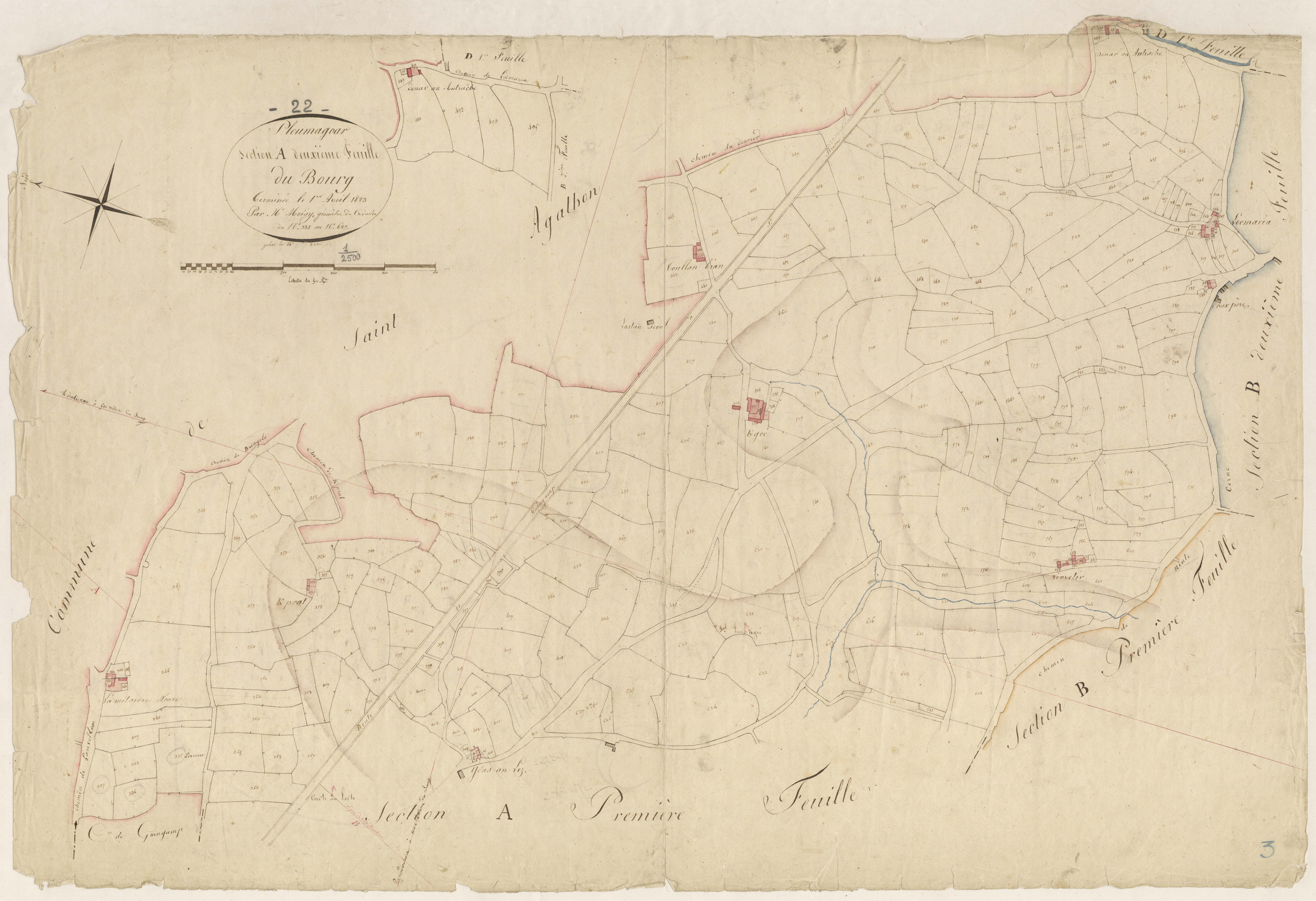 Ploumagoar - Section A, 2e feuille