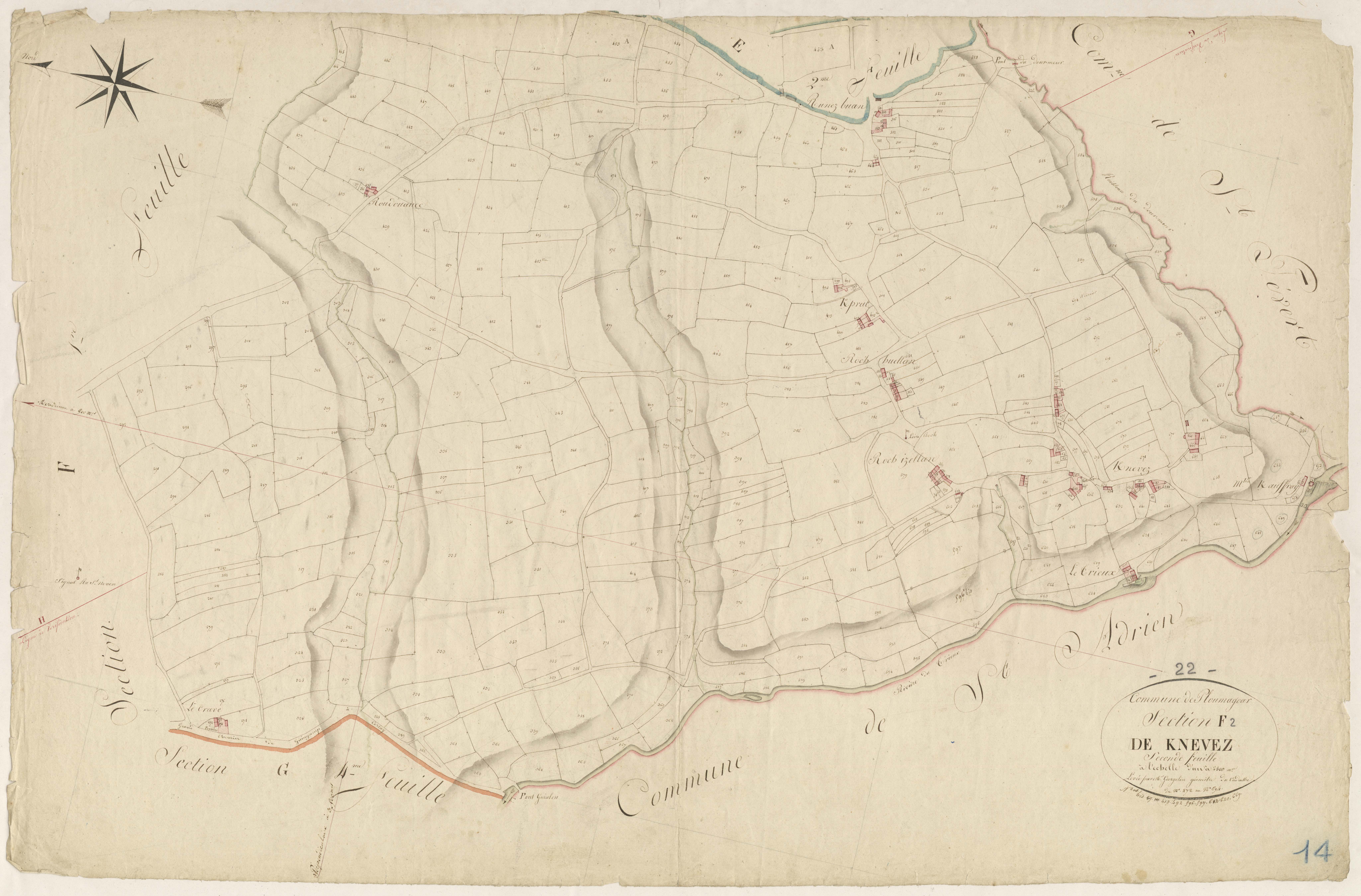 Ploumagoar - Section F, 2e feuille