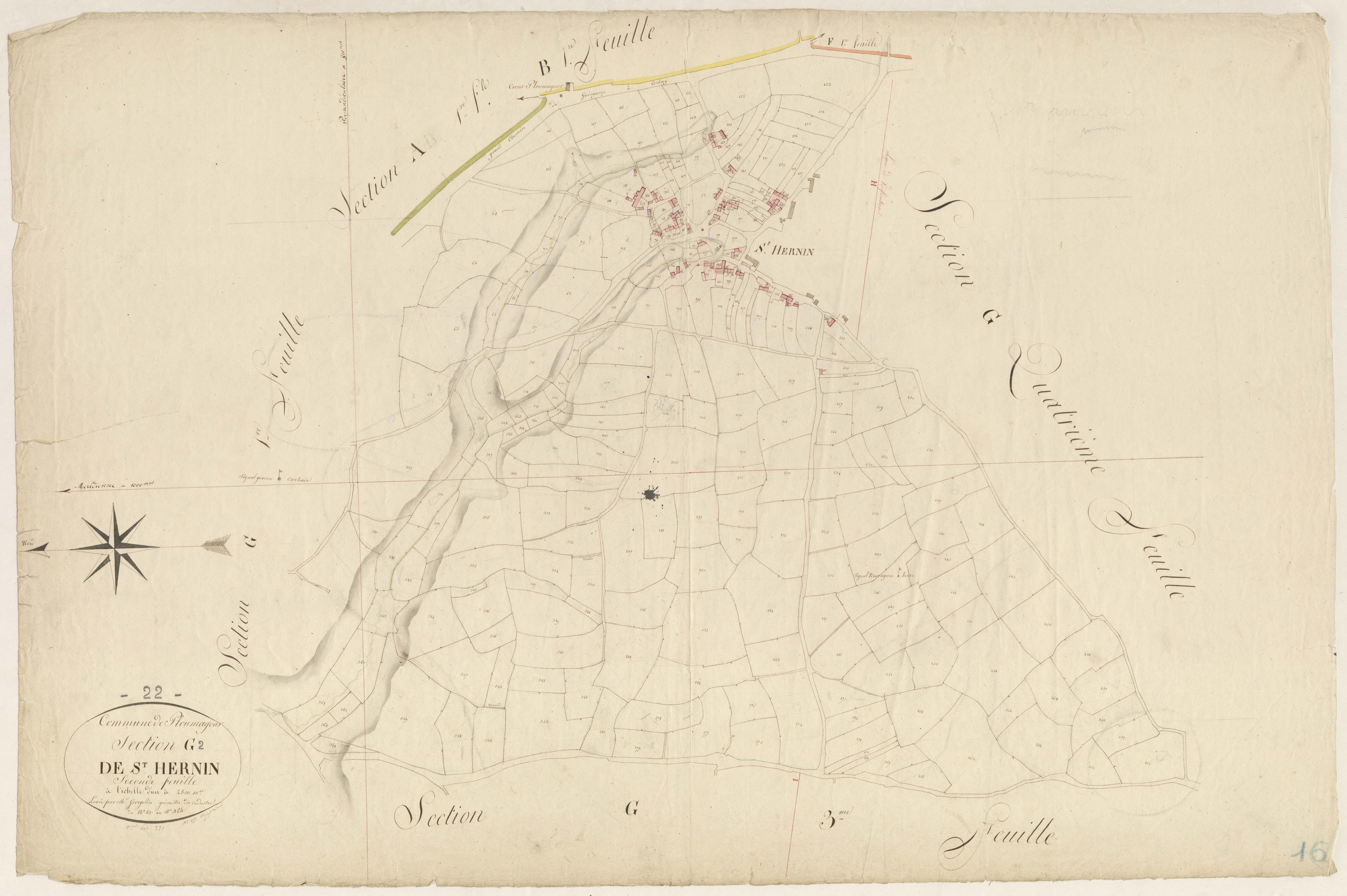 Ploumagoar - Section G, 2e feuille