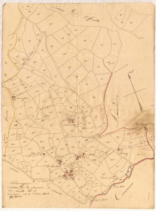 Ploumagoar - Section D, 3e feuille