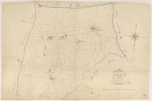 Ploumagoar - Section E, 1re feuille