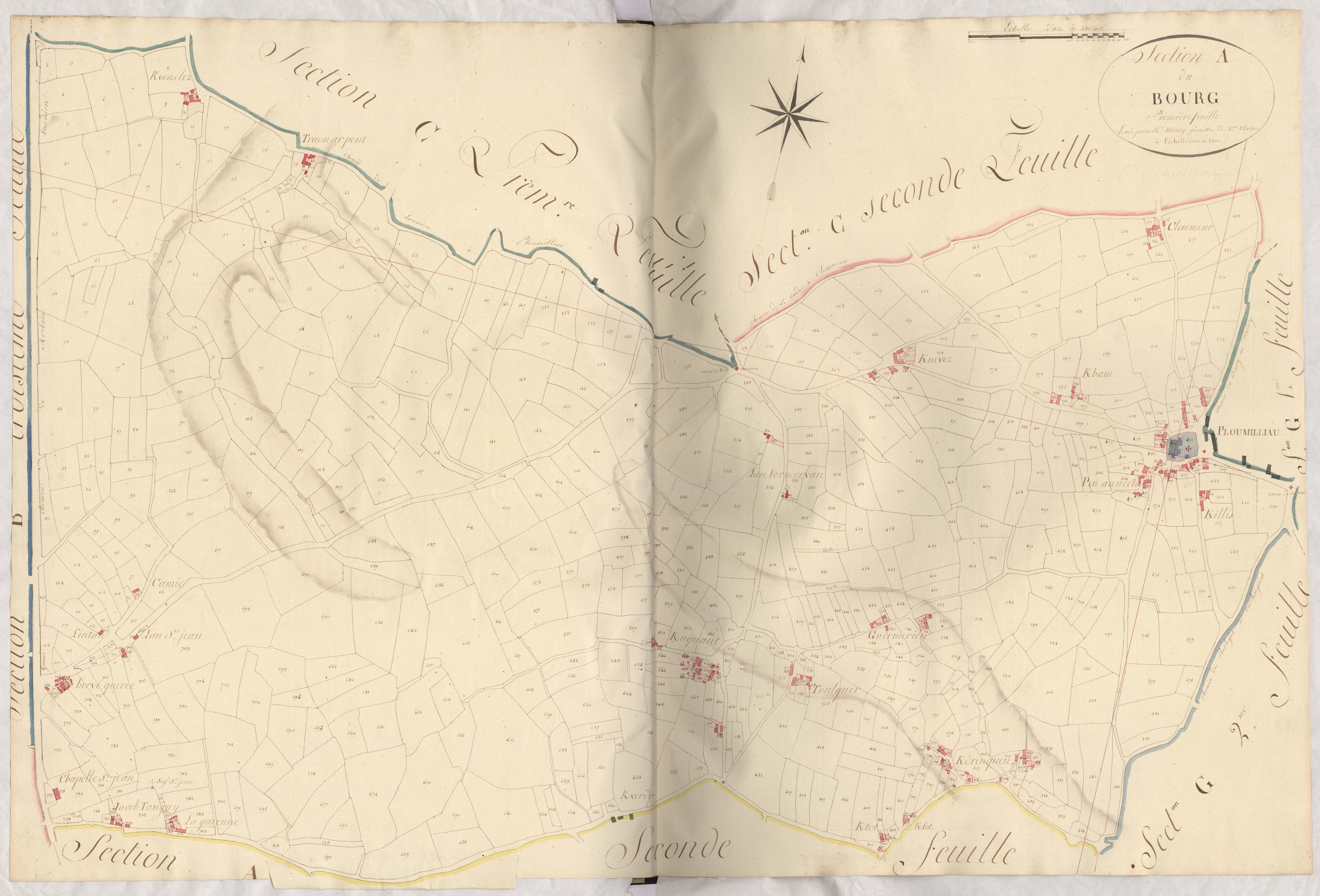 Ploumilliau - Section A, 1re feuille