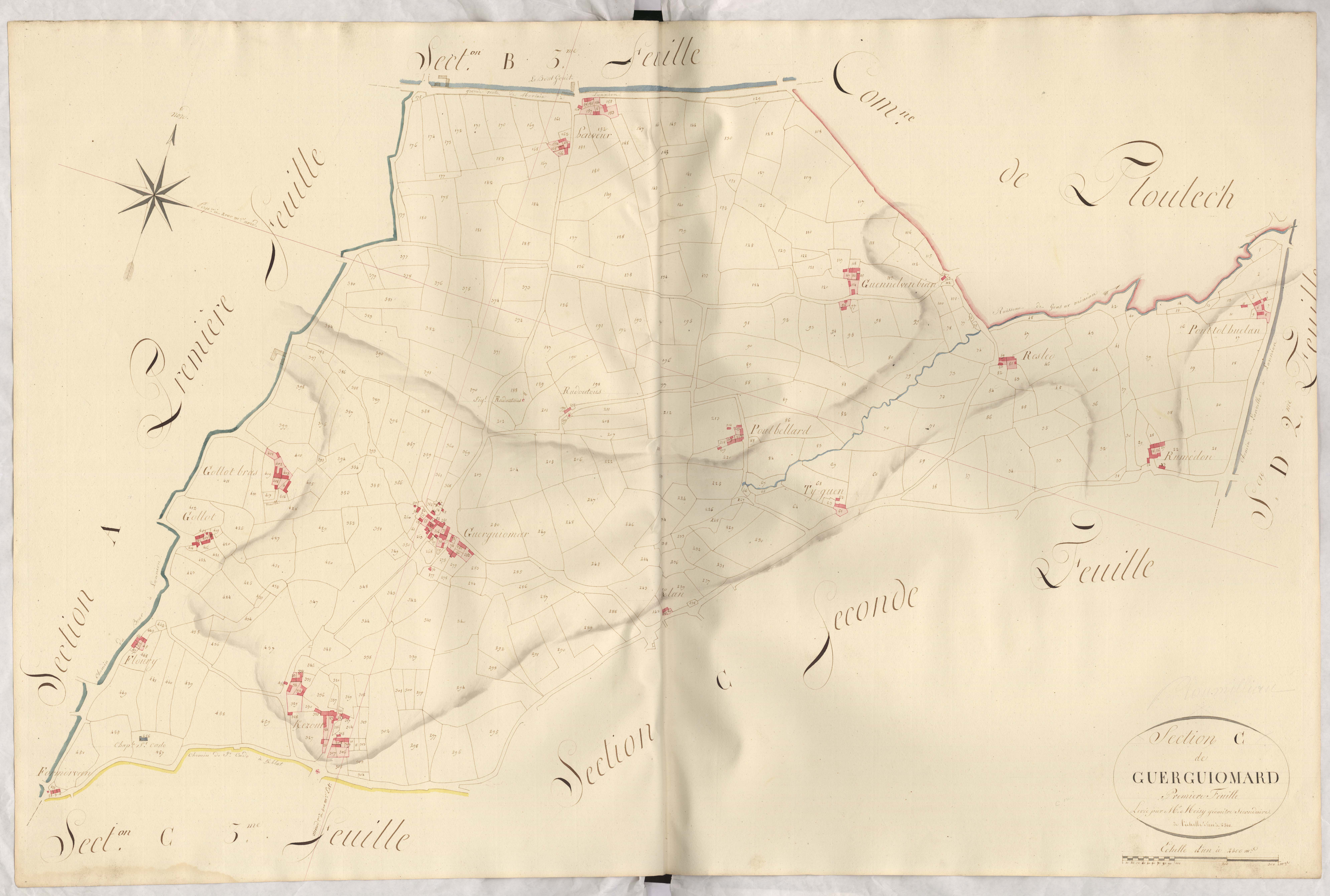 Ploumilliau - Section C, 1re feuille