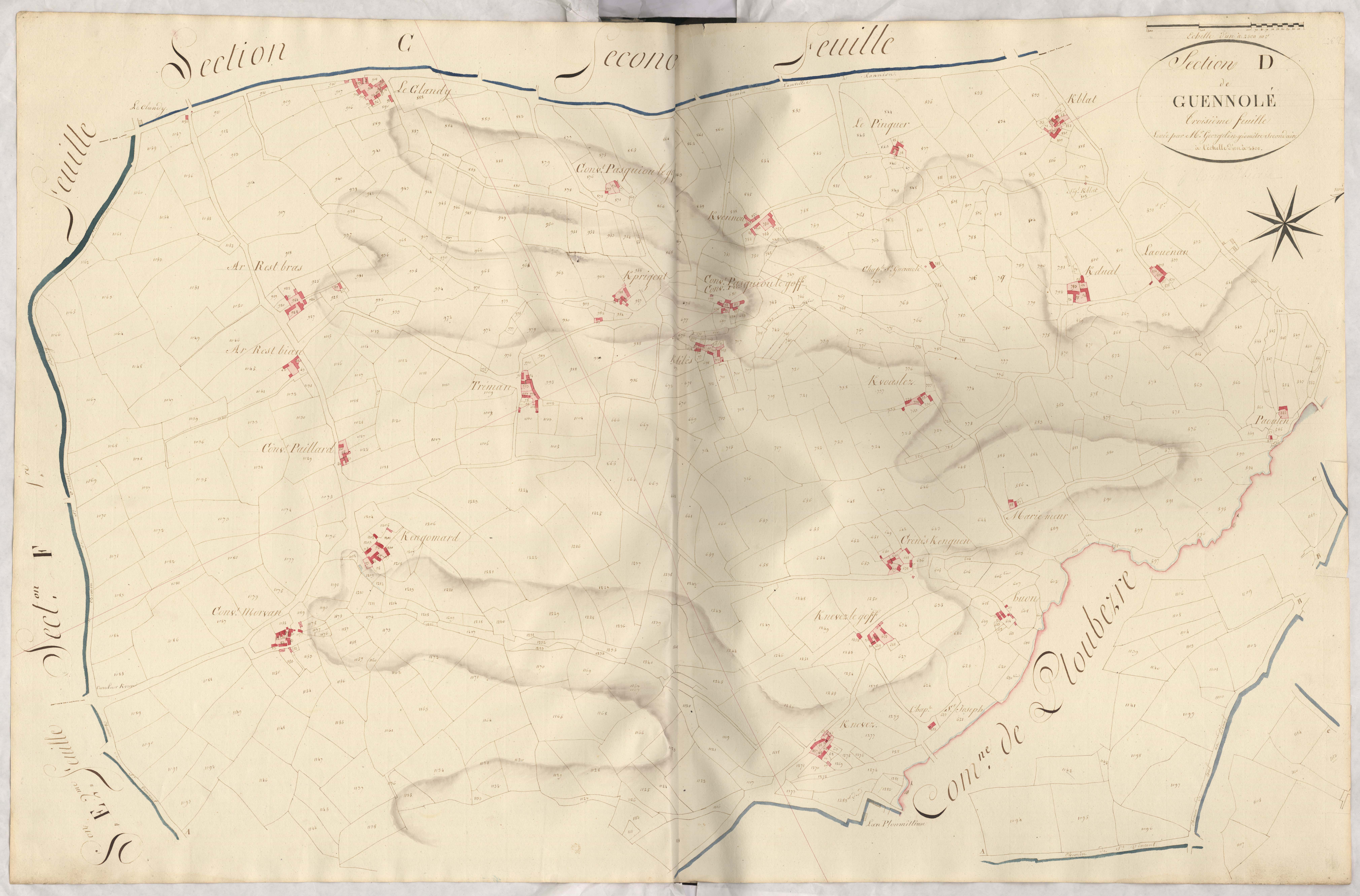 Ploumilliau - Section D, 3e feuille