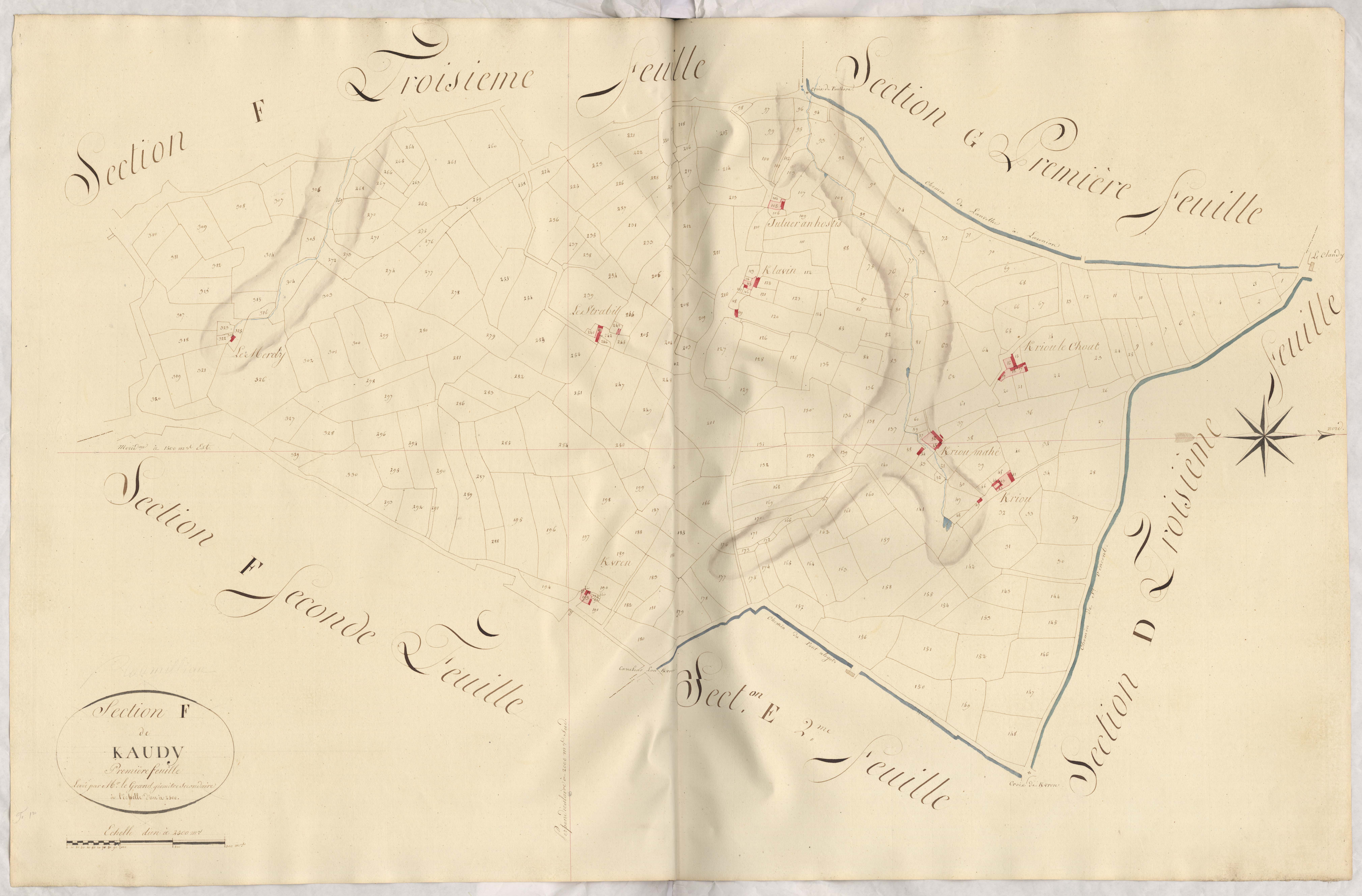 Ploumilliau - Section F, 1re feuille